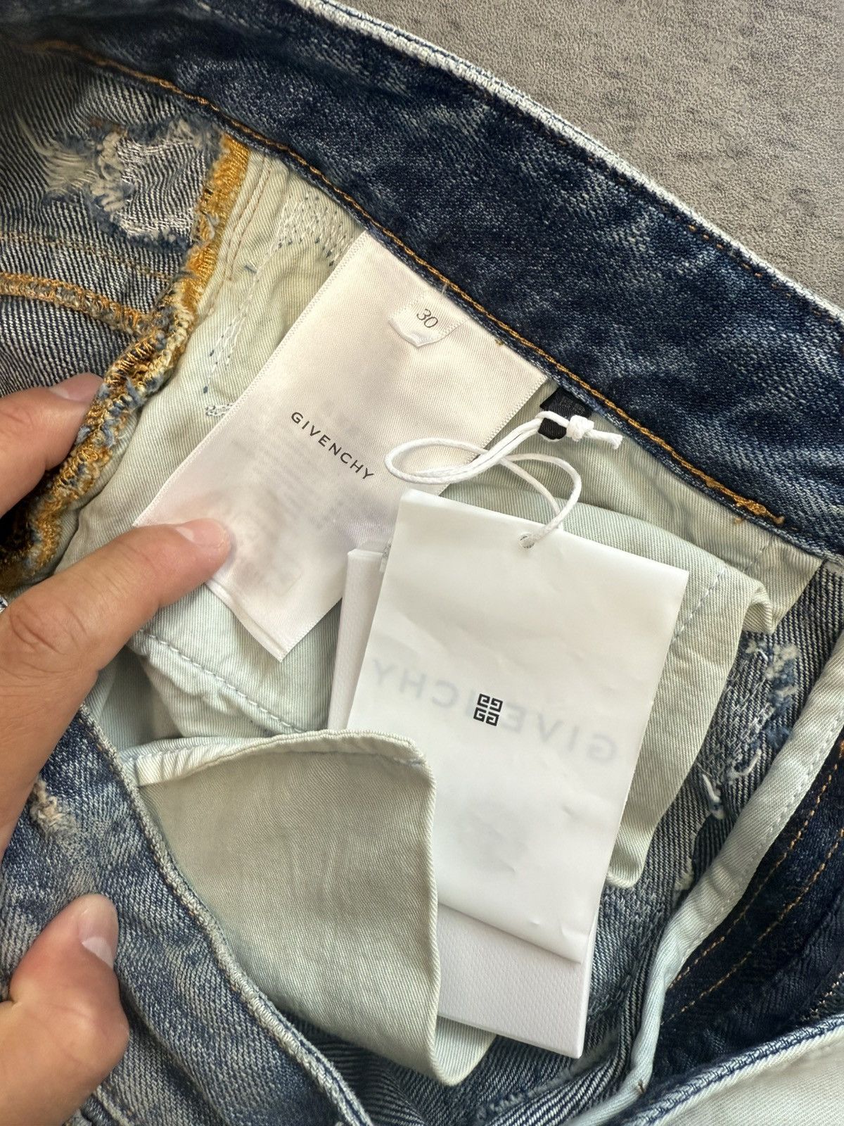 Givenchy Givenchy x Matthew William Boro Denims - 30 Size US 30 / EU 46 - 14 Thumbnail