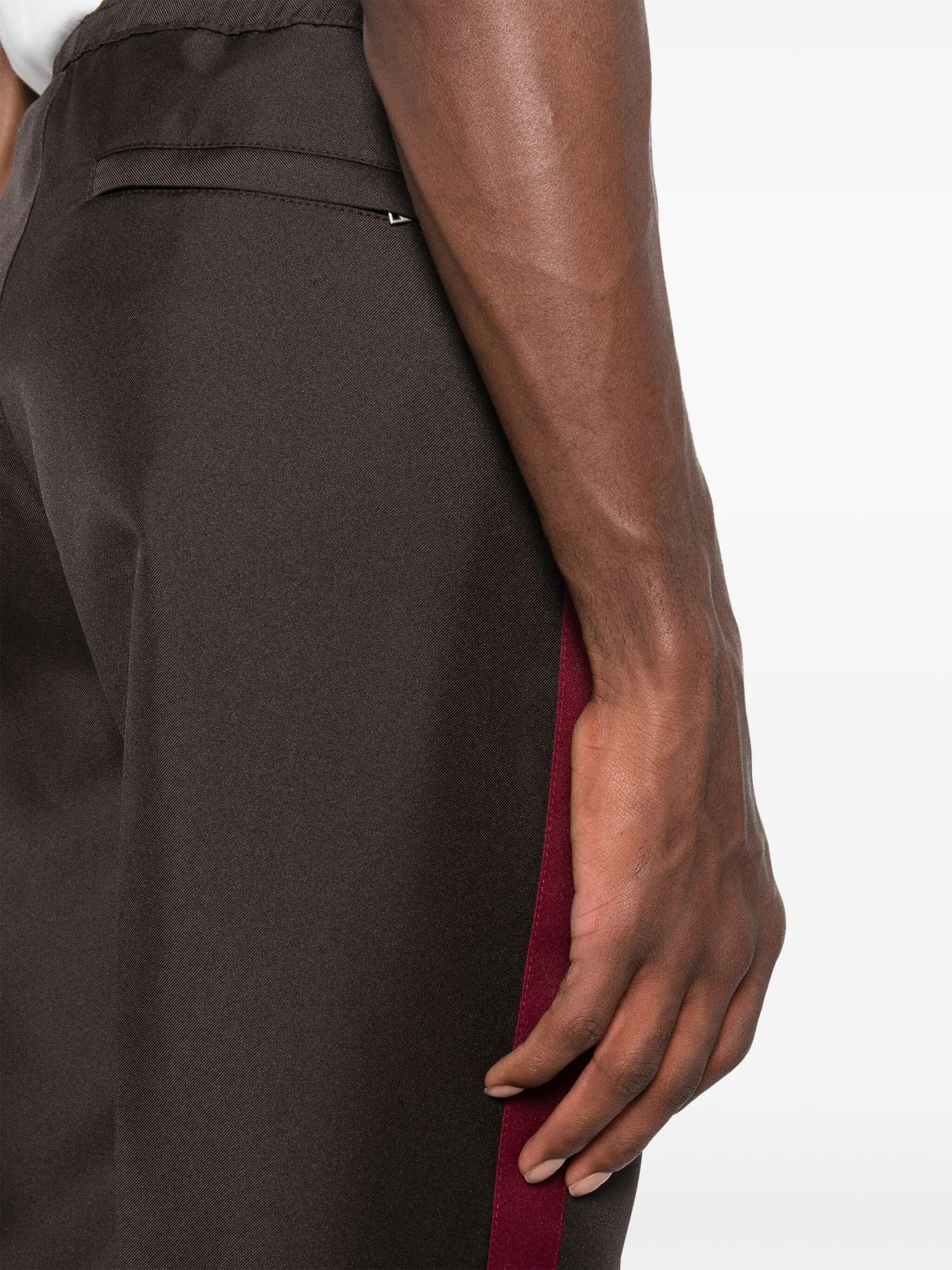Lanvin o1y0125 Jogger & Sweatpant in Dark Brown Size US 34 / EU 50 - 4 Thumbnail