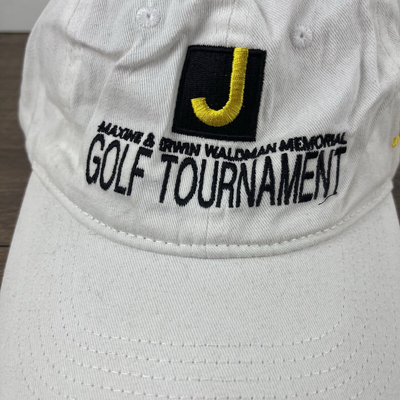 Other Maxine Erwin Waldman Golf Tournament Hat White Hat Adjustabl Size ONE SIZE - 6 Thumbnail