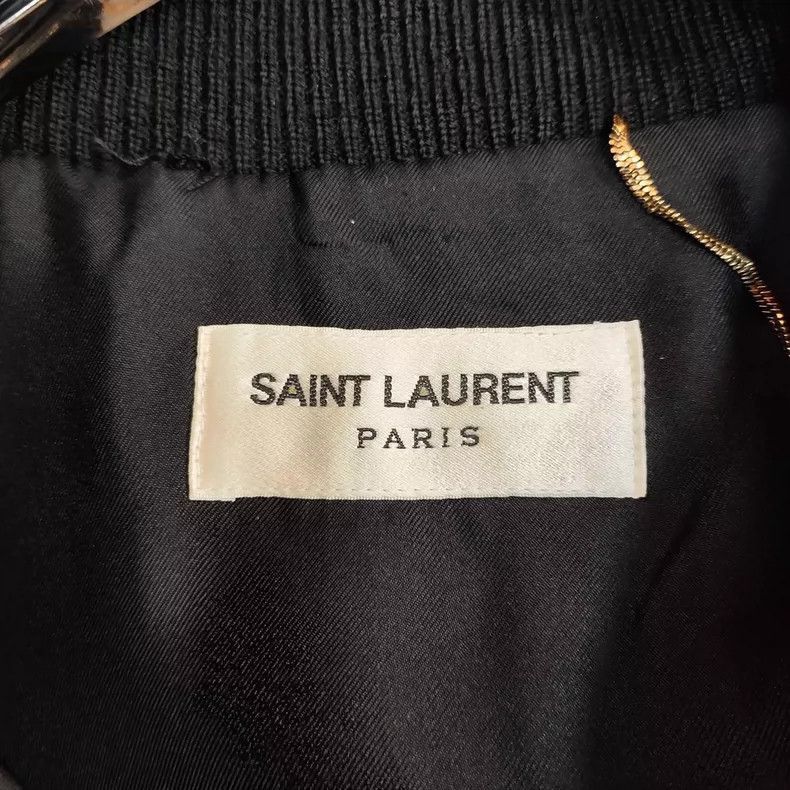 Saint Laurent Paris Saint Laurent Paris Saint Laurent Black Fiber Jacket with Size US M / EU 48-50 / 2 - 3 Thumbnail