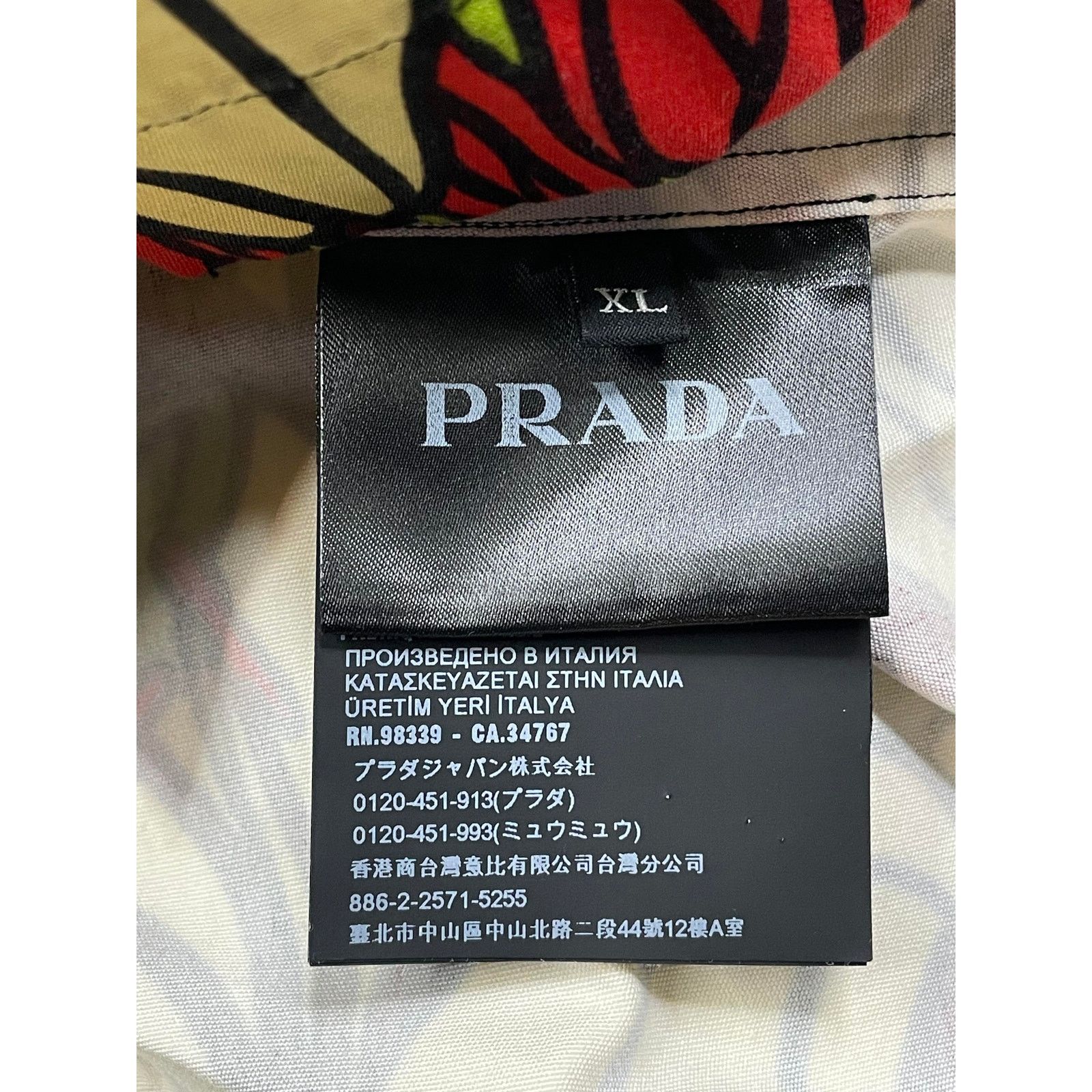 Prada Prada Red & Yellow Double Match Size XL / US 12-14 / IT 48-50 - 2 Thumbnail
