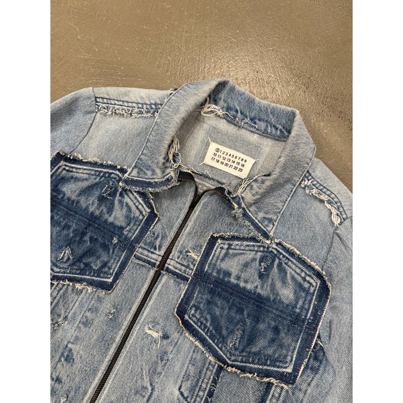 Maison Margiela 2000s Maison Margiela artisanal deconstructed denim jacket Size US S / EU 44-46 / 1 - 3 Thumbnail