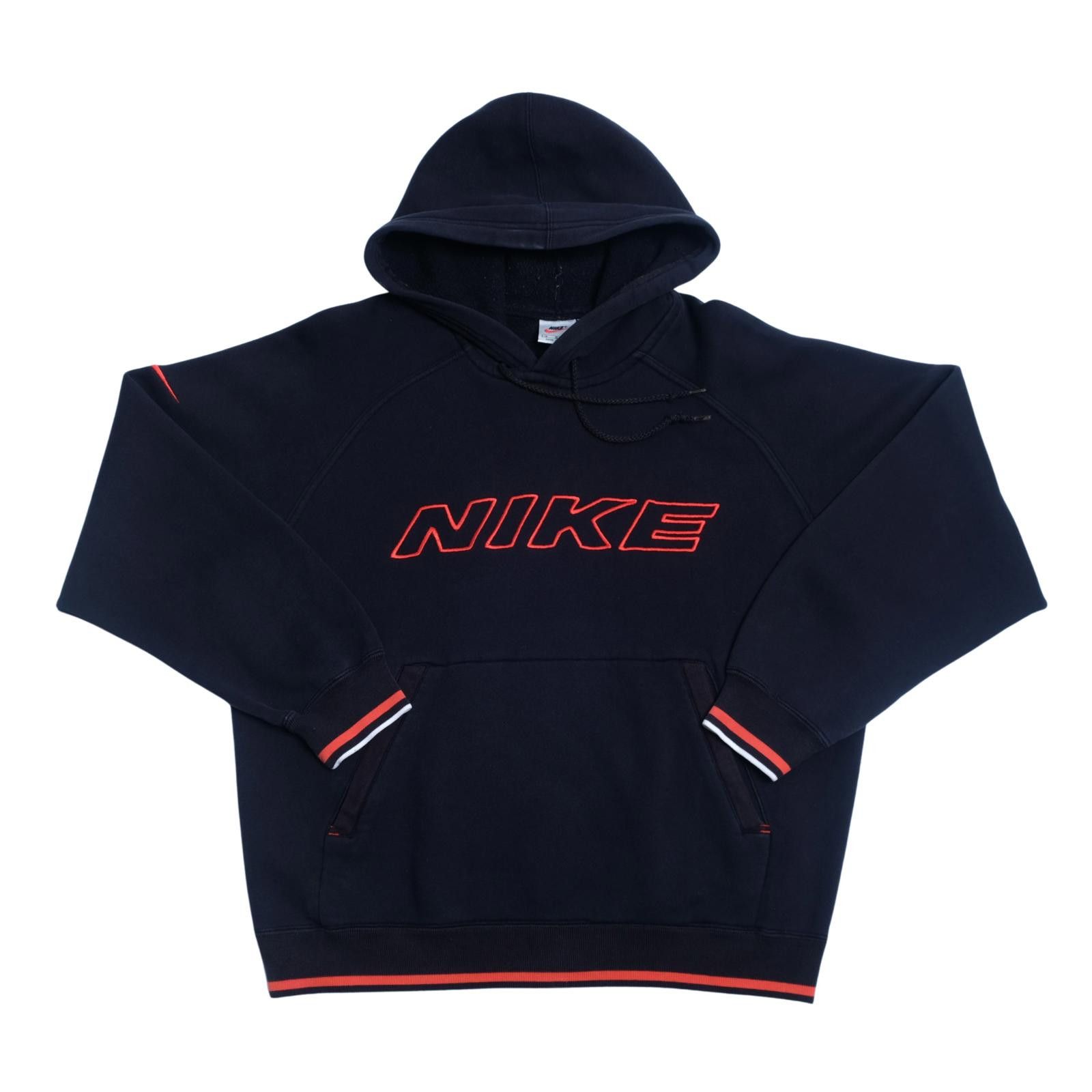 Nike Nike 1990s Vintage Sweatshirt Hoodie (M) Size US M / EU 48-50 / 2 - 1 Thumbnail