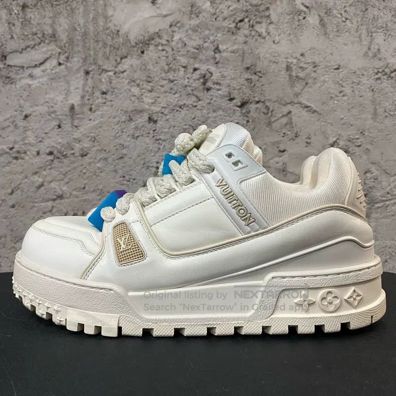 Louis Vuitton Louis Vuitton White chubby shoes Size US 8 / EU 41 - 2 Thumbnail