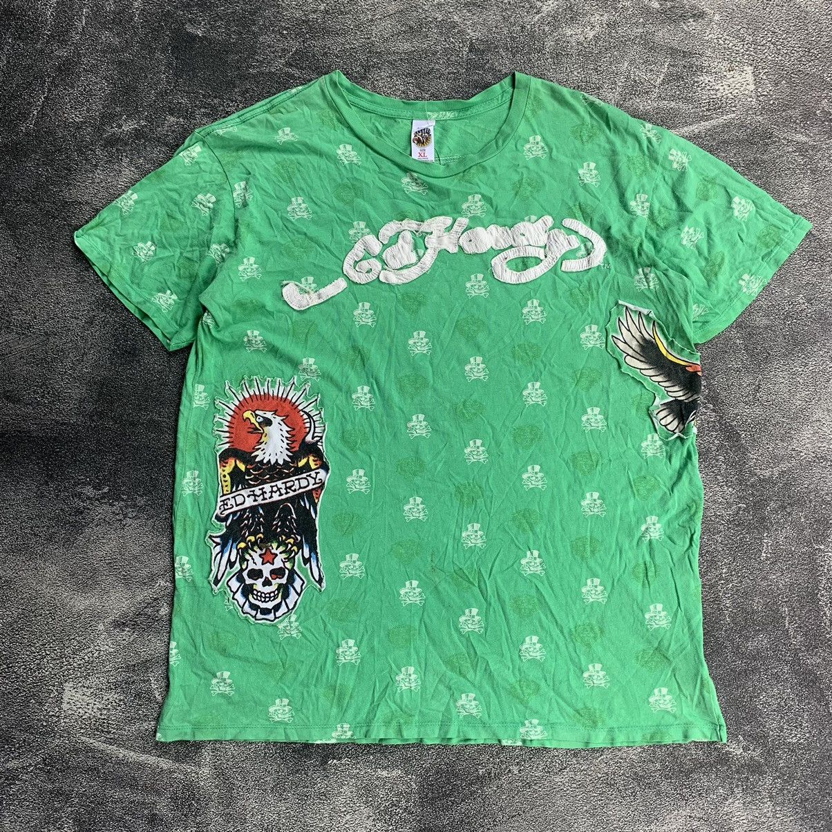 Ed Hardy Tee ed hardy vintage y2k Size US XL / EU 56 / 4 - 1 Thumbnail