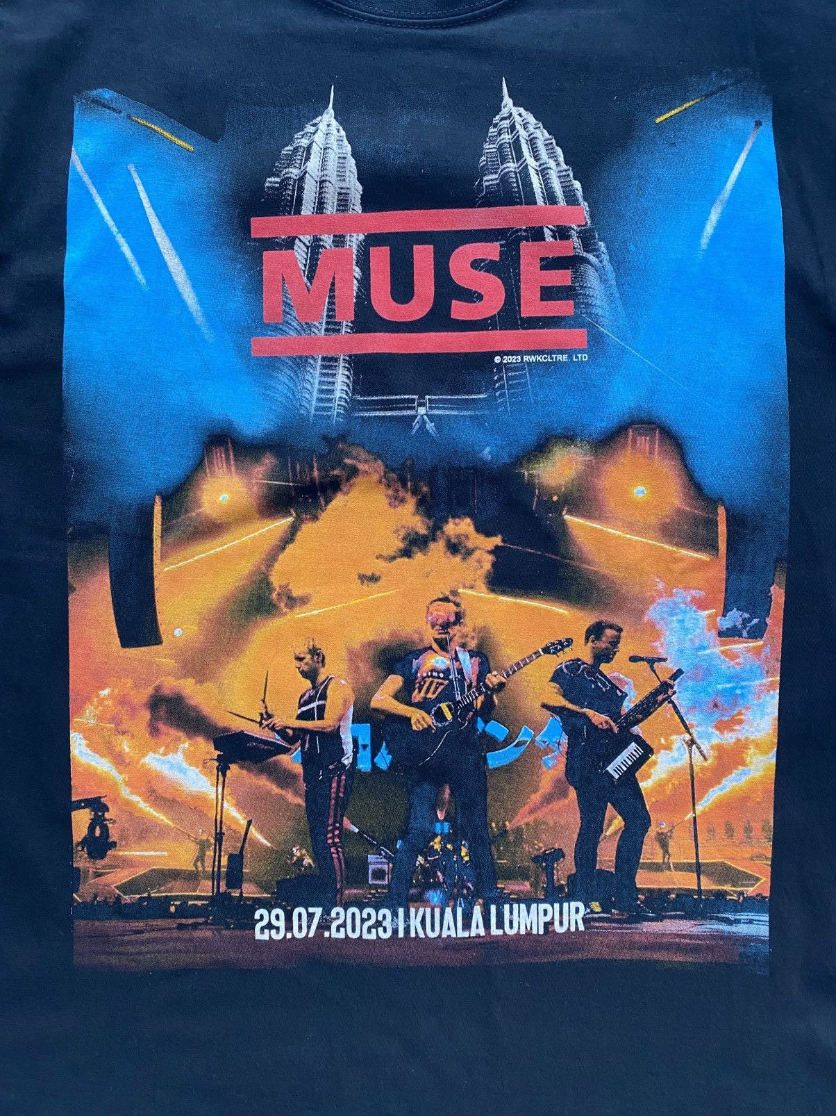 Band Tees MUSE LIVE IN KUALA LUMPUR Size US L / EU 52-54 / 3 - 3 Thumbnail