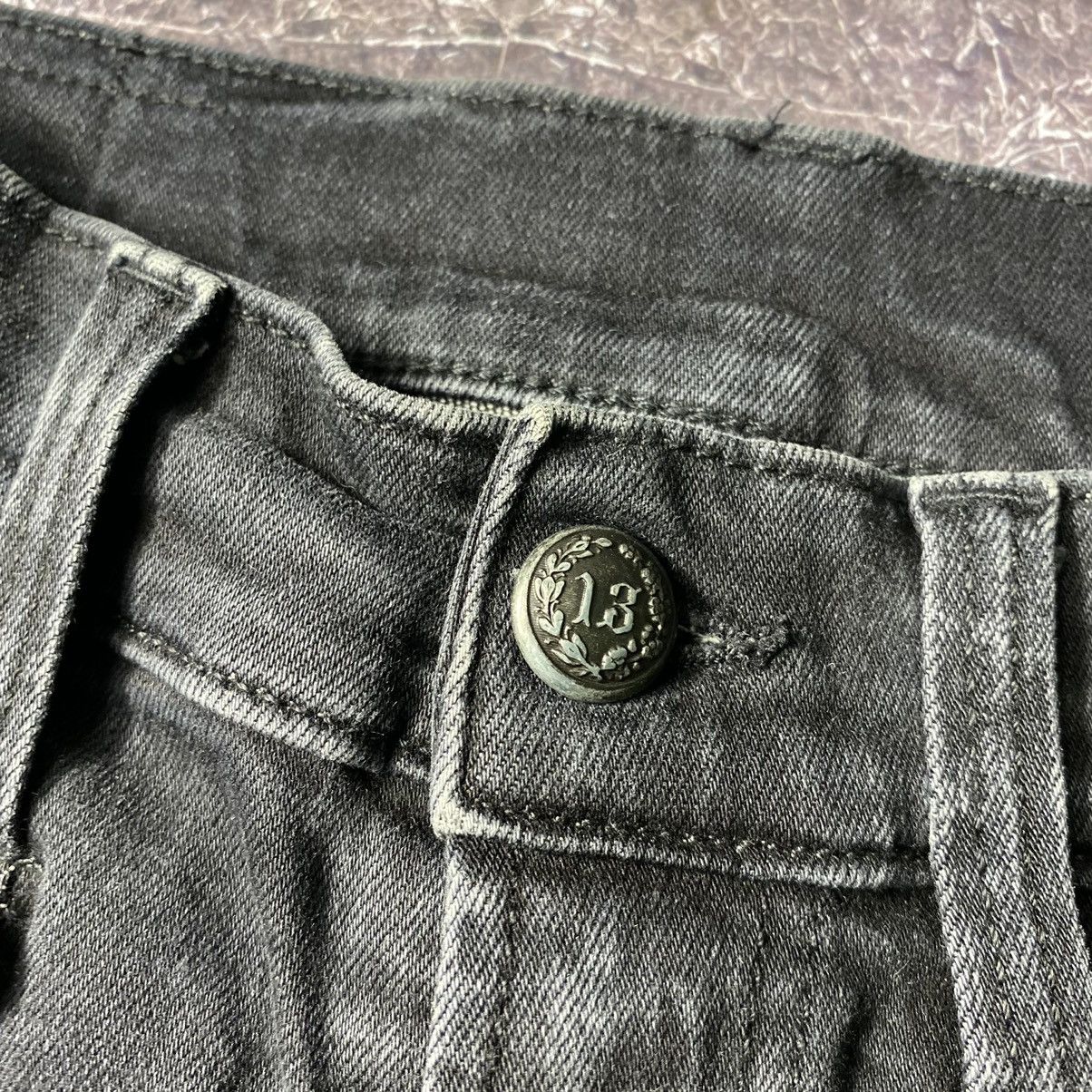 Japanese Brand × R13 Rare R-13 Black Boy Denim Size US 28 / EU 44 - 7 Thumbnail