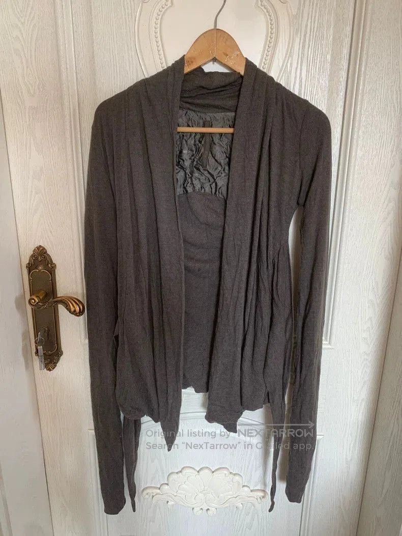 Rick Owens Rick Owens Open Cardigan in Size 38. Size US M / EU 48-50 / 2 - 1 Thumbnail