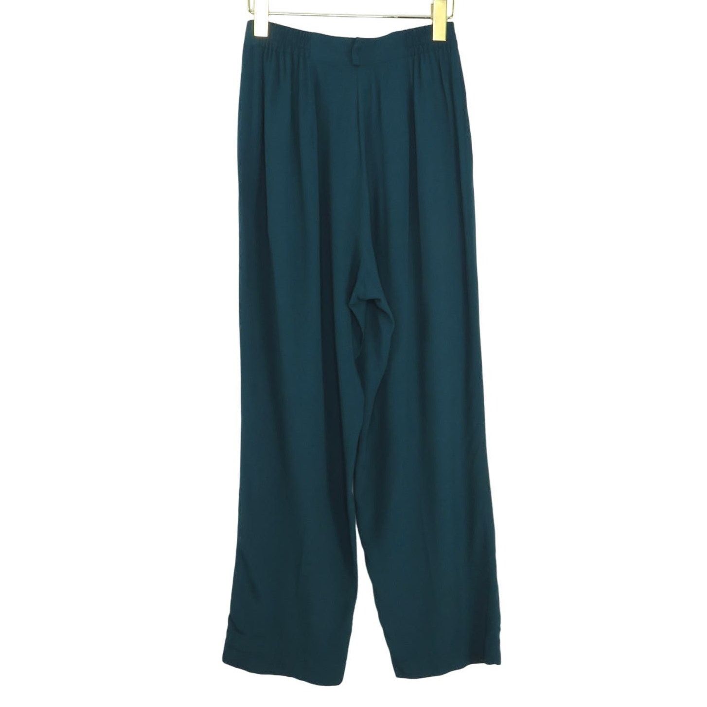 Vintage 90s Vintage Teal Blue High Rise Pants Slacks 6P 26" Corpcore Size 26" / US 2 / IT 38 - 4 Thumbnail