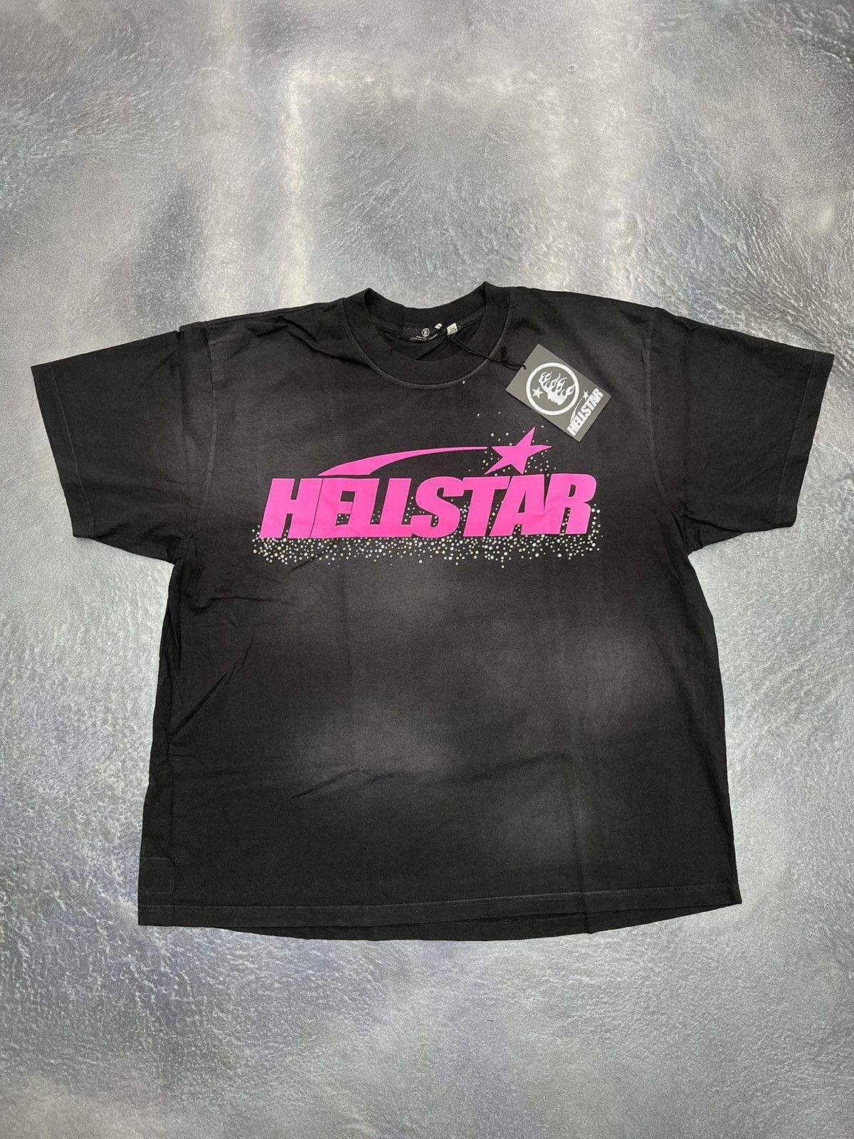 HELLSTAR Hellstar Rhinestone Classic T-Shirt (3XL) Size US XXL / EU 58 / 5 - 1 Thumbnail