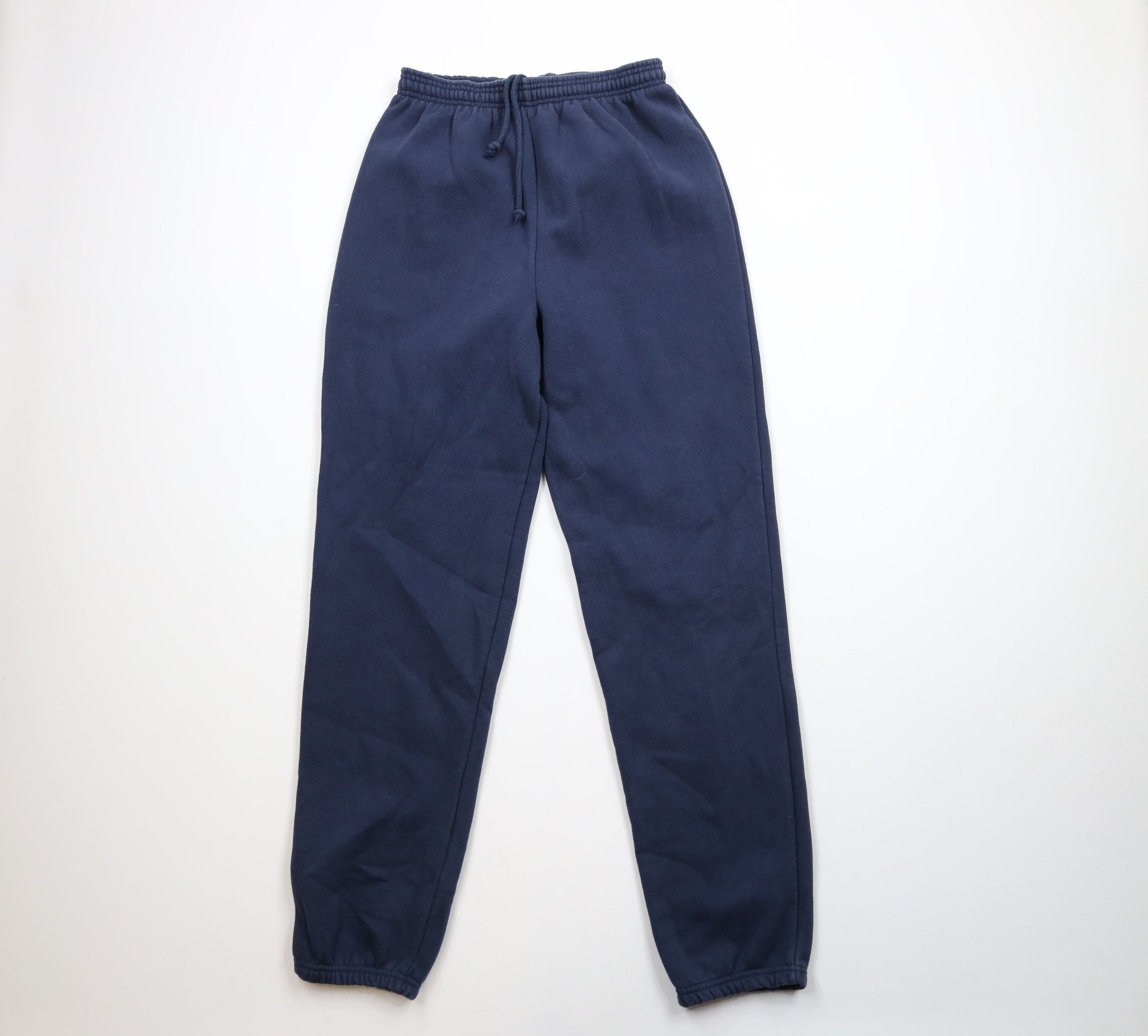 Vintage Vintage 90s Streetwear Blank Heavyweight Sweatpants Joggers Size US 36 / EU 52 - 1 Thumbnail