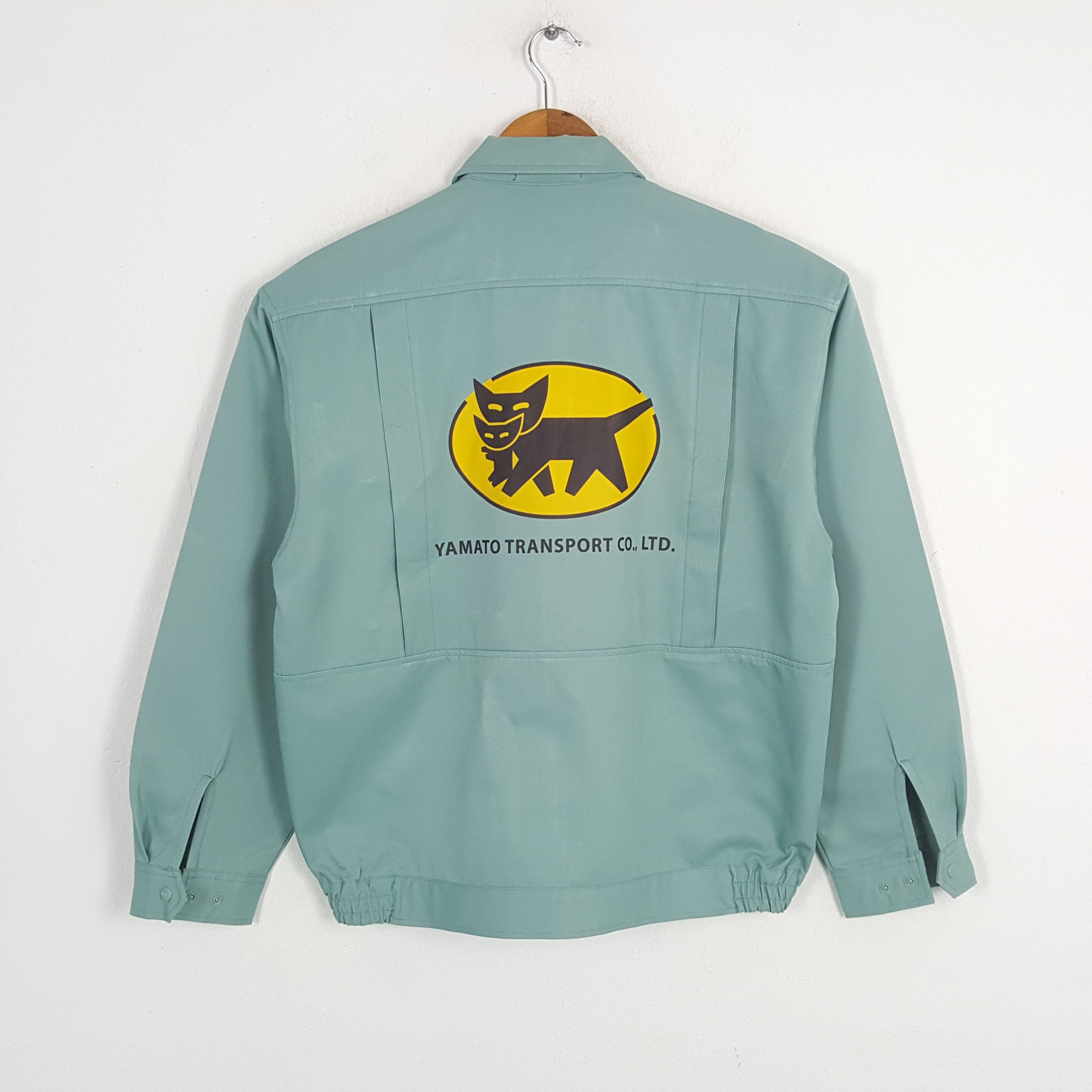 Japanese Brand × Vintage Vintage YAMATO TRANSPORT Japanese Racing Custom Jacket Size US L / EU 52-54 / 3 - 1 Thumbnail