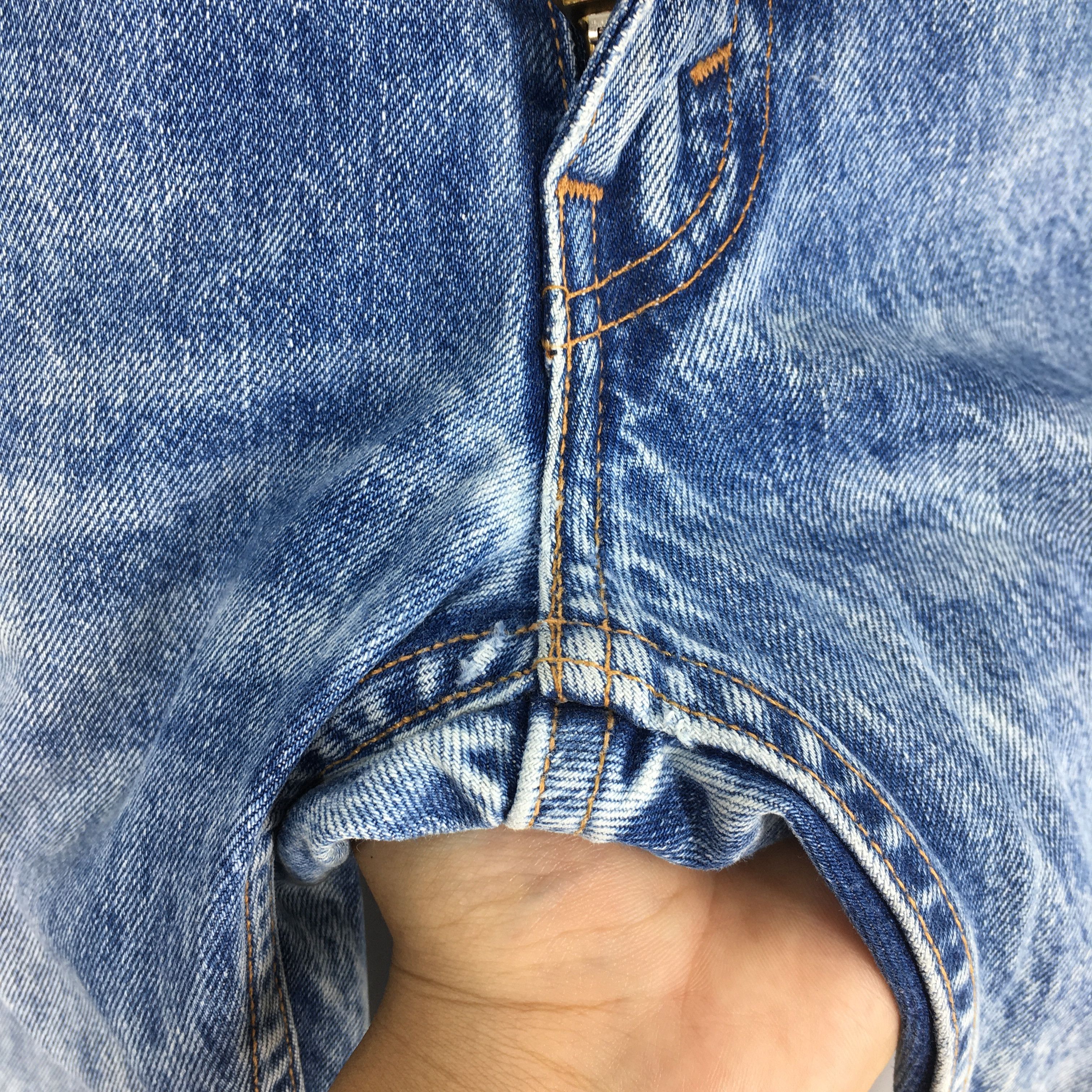 Levi's Size 31x31.5 Vintage Y2K Levi's 505 Faded Blue Jeans S1006 Size US 31 - 7 Thumbnail