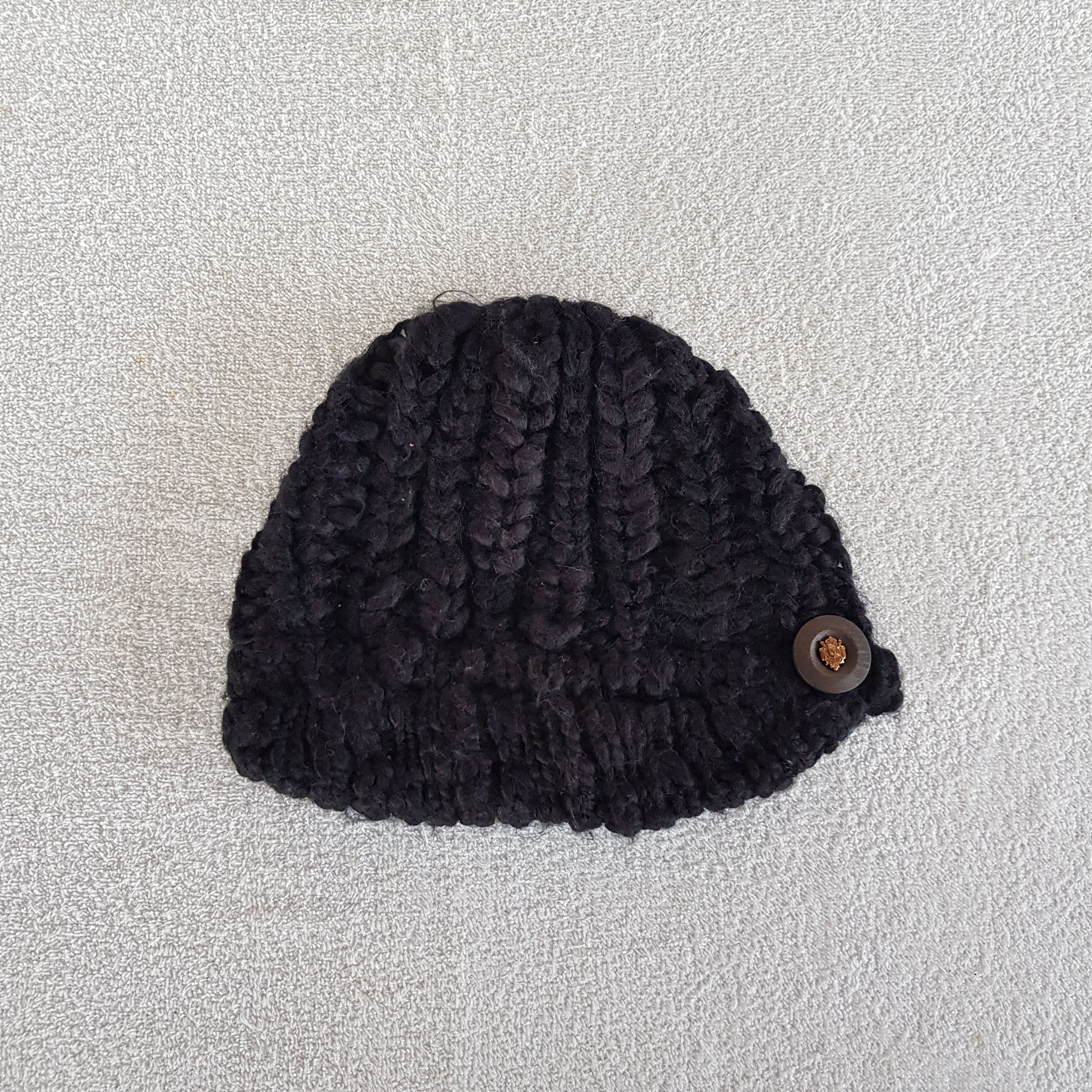 Homespun Knitwear Vintage Unknown Japanese Crochet Beanie Y2K Snow Caps Hats Size ONE SIZE - 5 Thumbnail