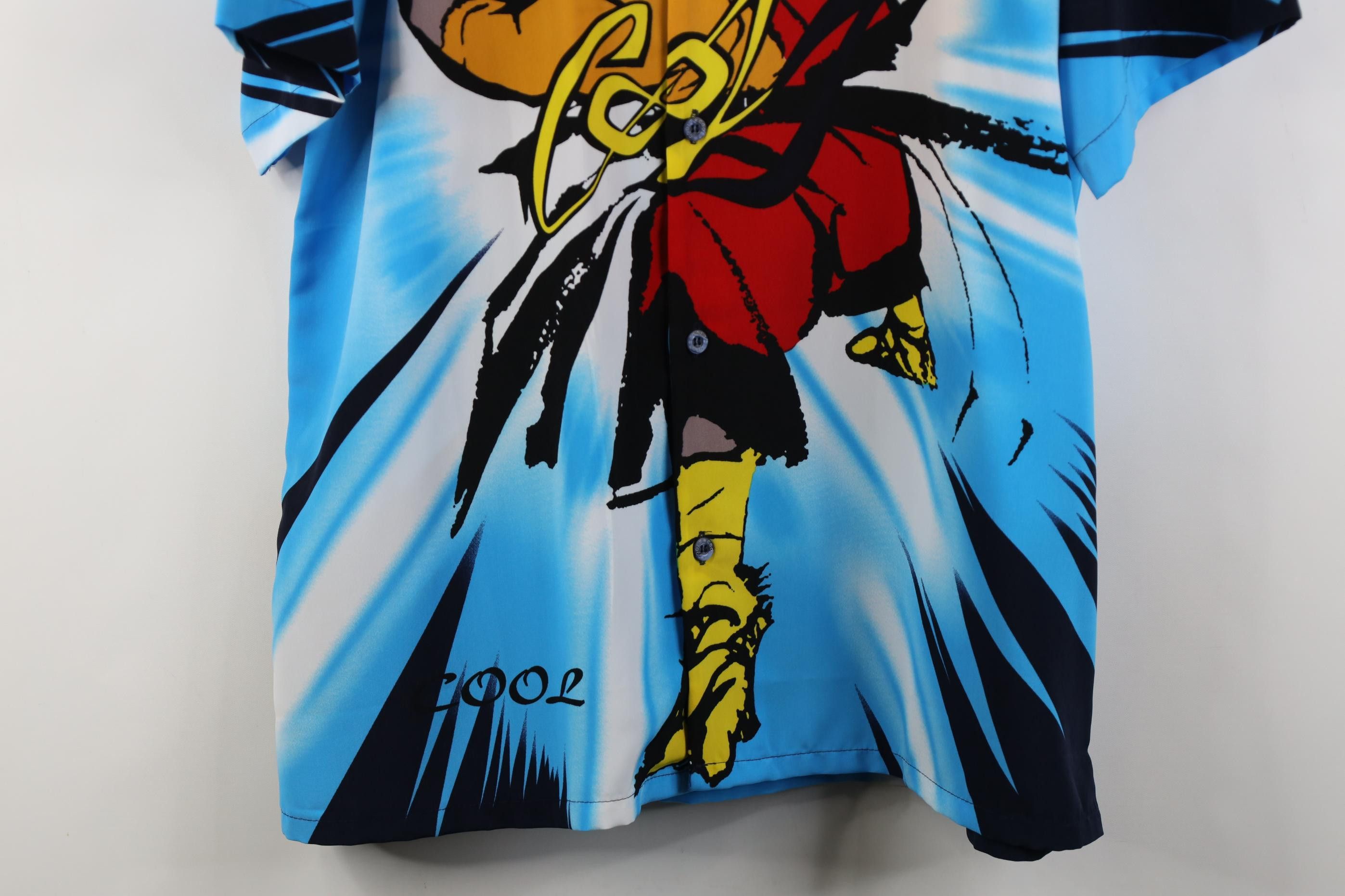 Vintage Deadstock Vintage 90s Y2K Streetwear Lightning Fighter Shirt Size US L / EU 52-54 / 3 - 3 Thumbnail