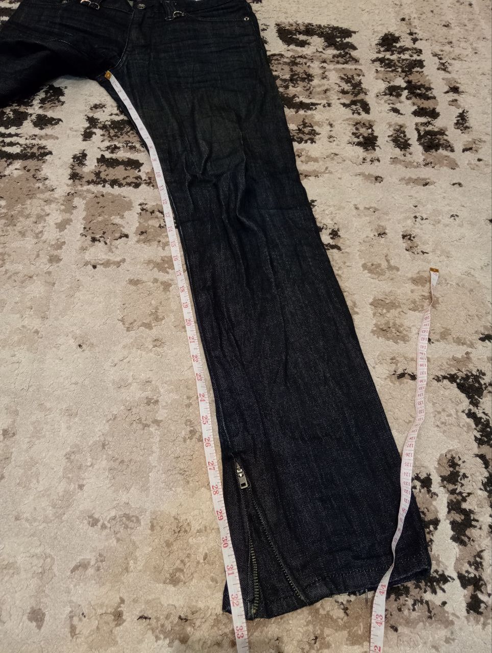 semanticdesign SEMANTIC DESIGN JAPAN MULTIPOCKET ANKLE ZIP JEANS Size US 32 / EU 48 - 17 Thumbnail