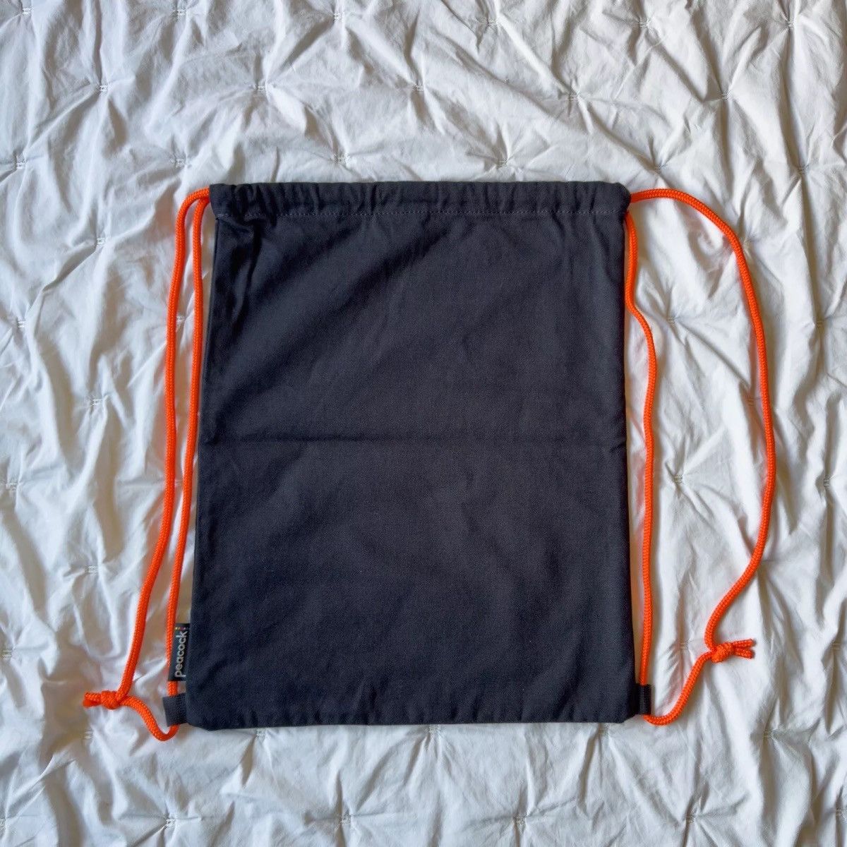 Other Peacock Network Promo Canvas Drawstring Bag Backpack Size ONE SIZE - 2 Thumbnail