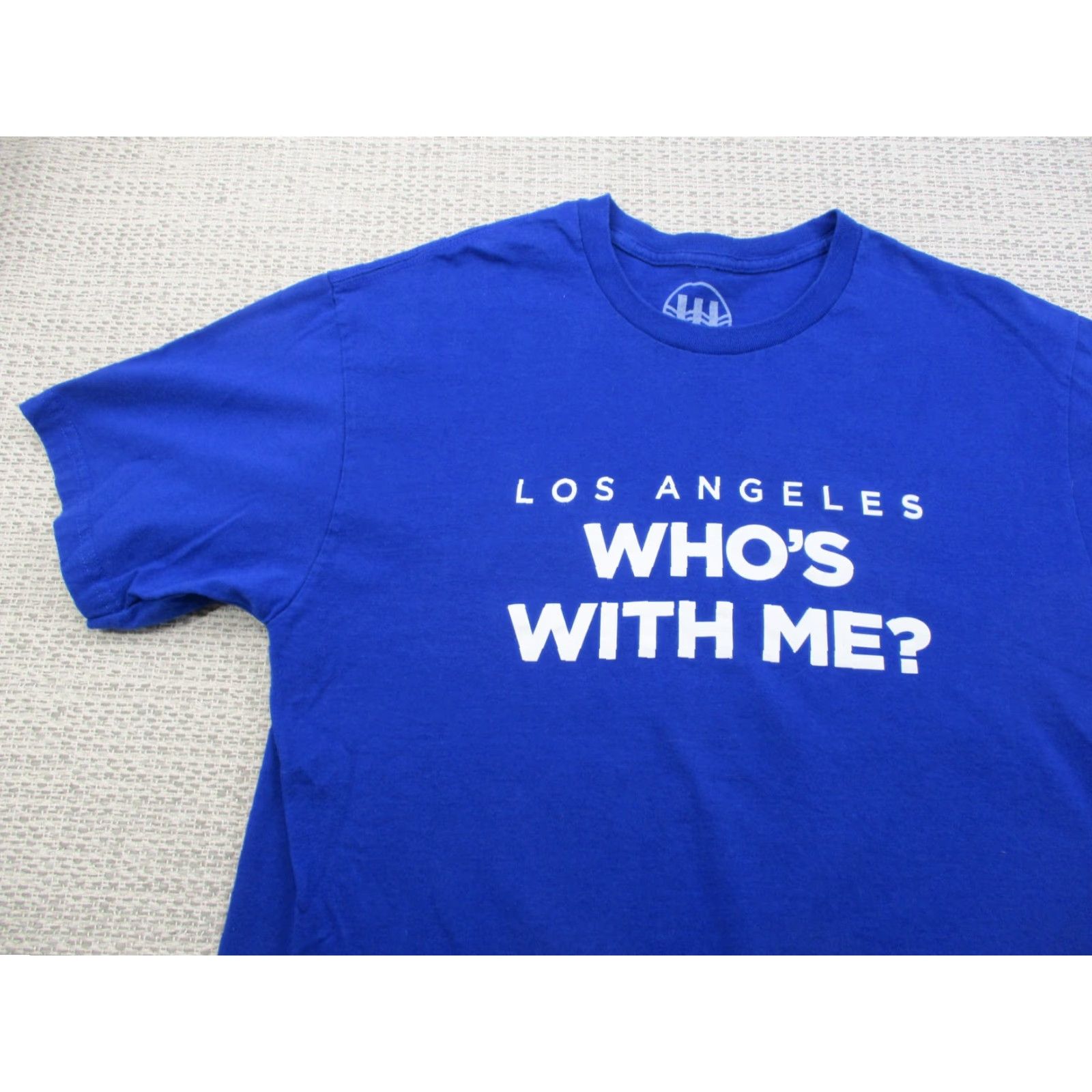 Vintage Jack White Shirt Mens Large Blue Los Angeles Who's With Me Concert Tee Music Graphic Print T-Shirt Size US L / EU 52-54 / 3 - 3 Thumbnail