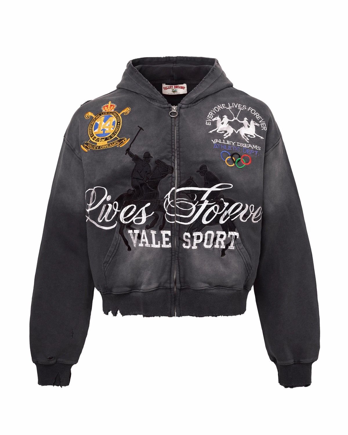 Vale Vale Forever BlackRock Zip Up Size US XL / EU 56 / 4 - 1 Thumbnail