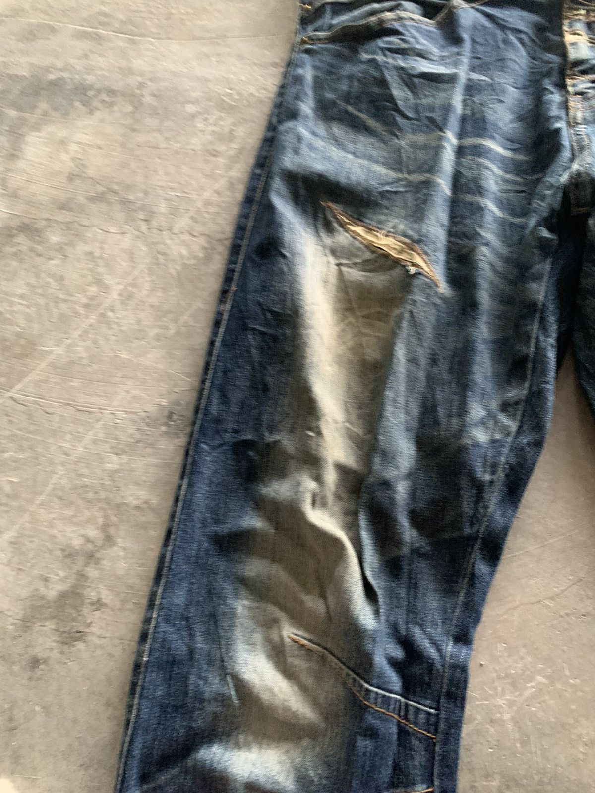 PPFM twist curl PPFM jeans with patchowrk Size US 34 / EU 50 - 11 Thumbnail
