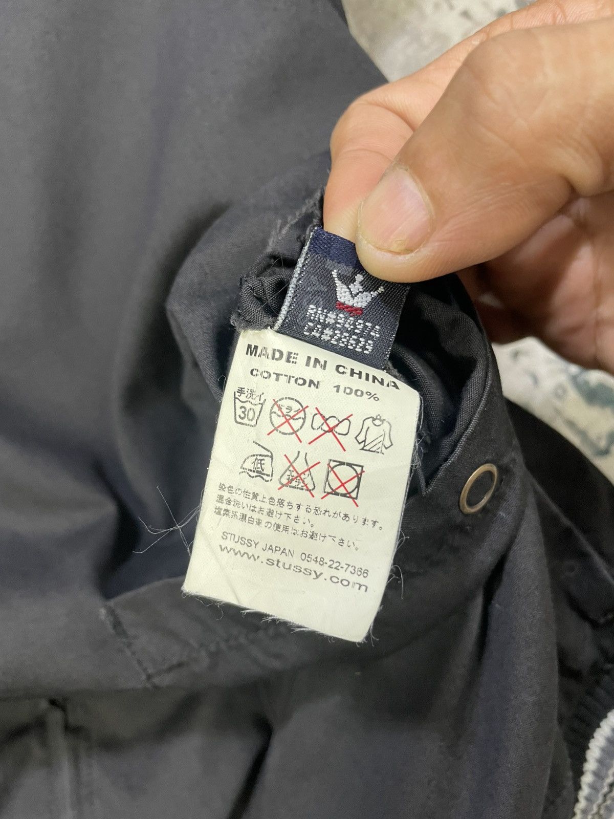 Stussy Vintage Stussy Reversible Cargo Bomber Jacket Size US L / EU 52-54 / 3 - 22 Thumbnail