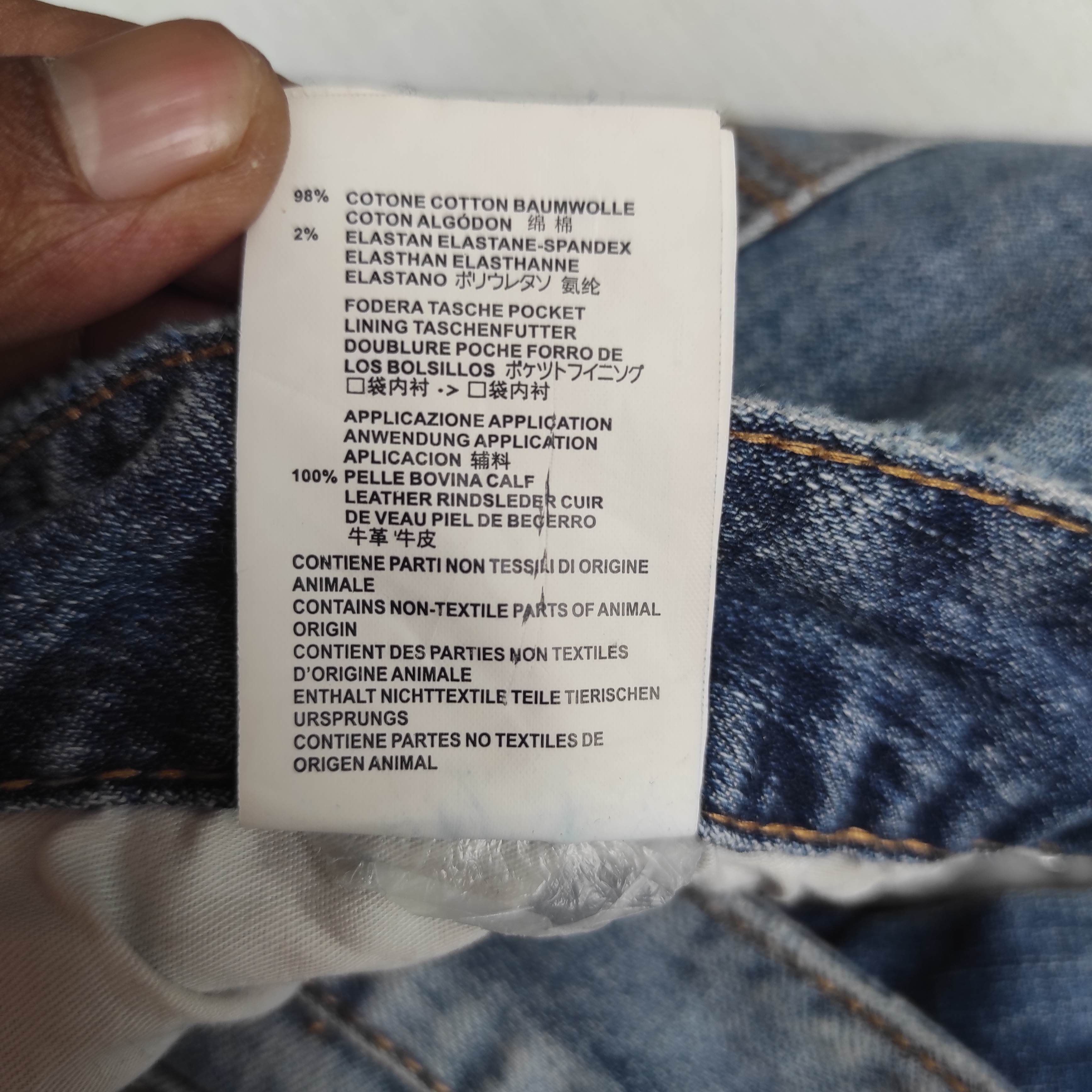 Hysteric Glamour Distressed Denim Chrome Hearts Style Size US 32 / EU 48 - 8 Thumbnail