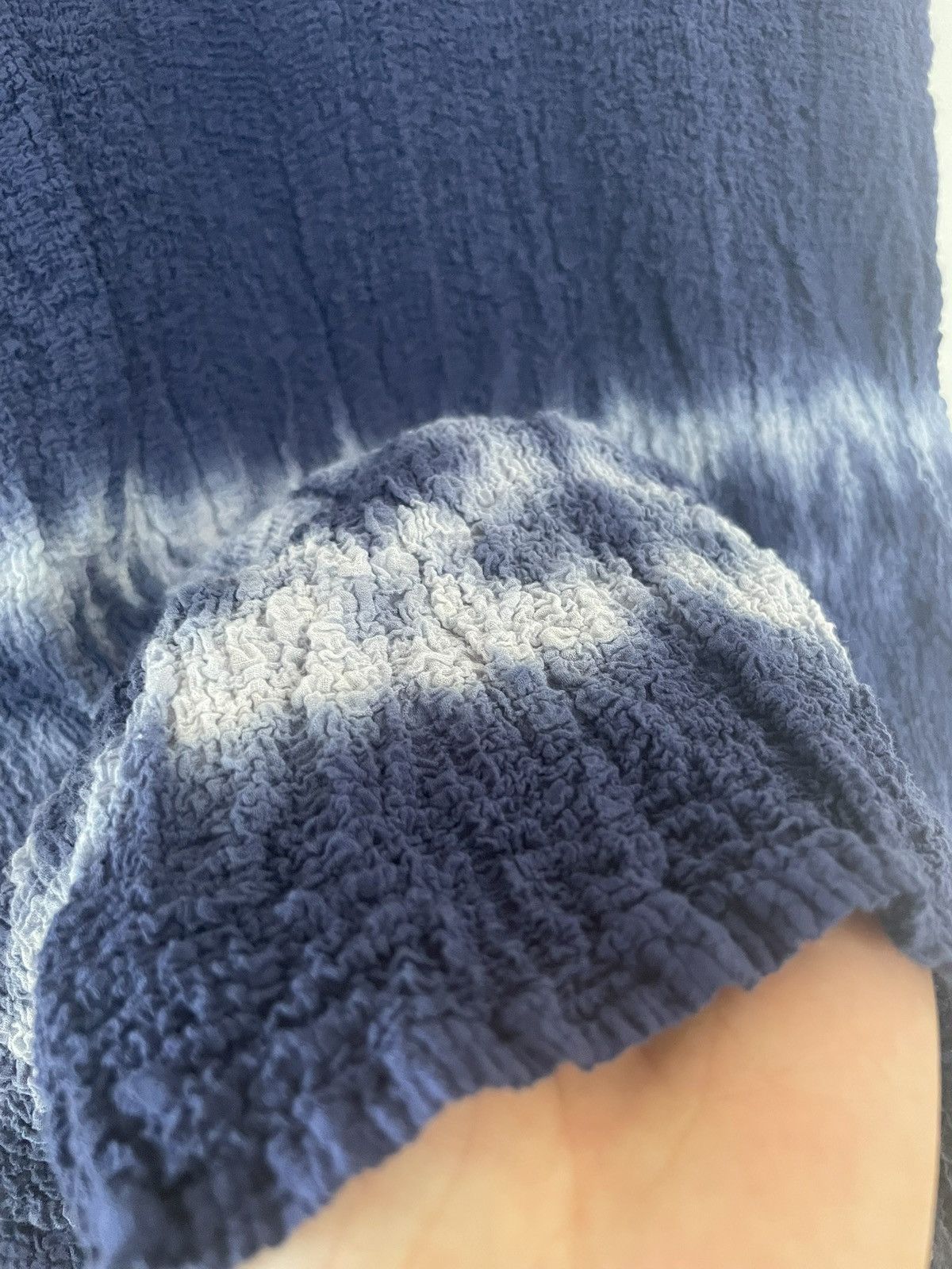 Issey Miyake ISSEY MIYAKE me Tie-dye Cauliflower Sleeveless Dress Indigo Size ONE SIZE - 9 Thumbnail