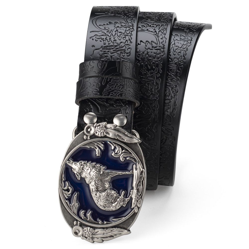 Designer New Design Vintage Belt Riveted Belts Menswear Accessories Size ONE SIZE - 3 Thumbnail