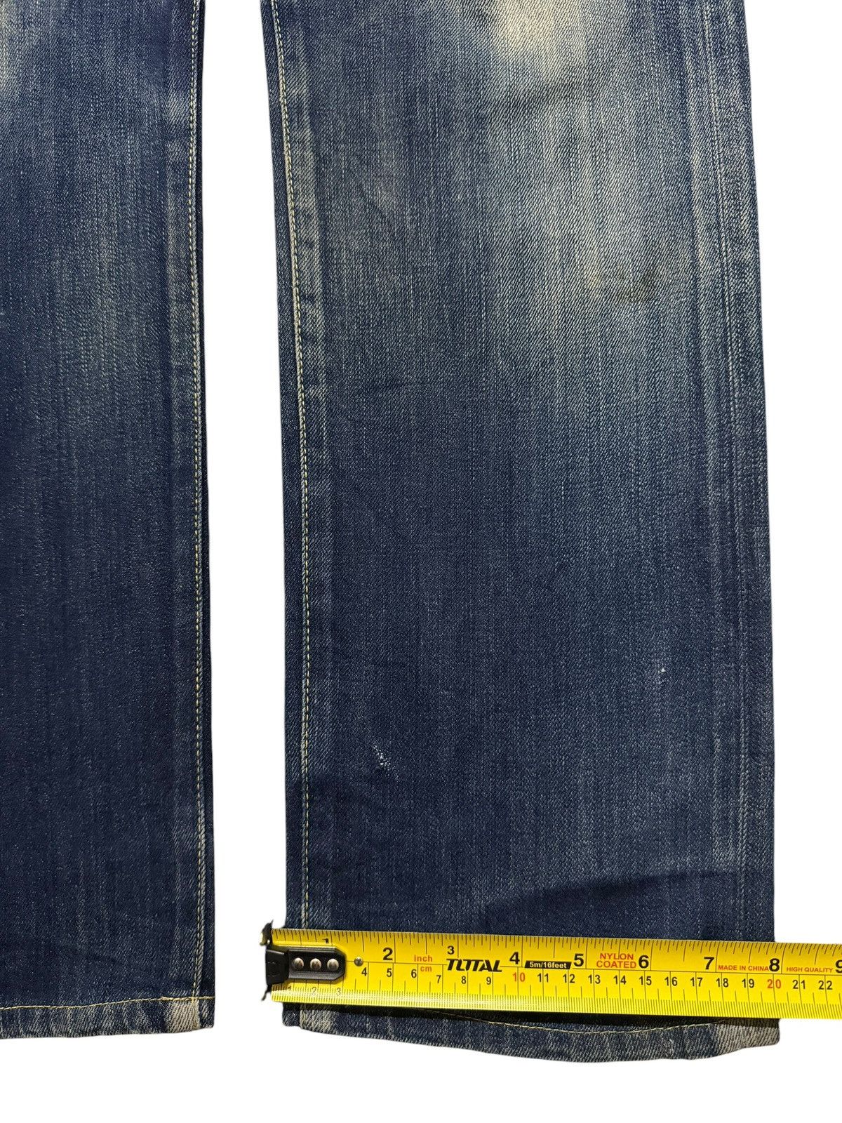 Levi's Vintage 90s Levis 505 Blue Faded Distressed Regular Straight Size US 34 / EU 50 - 14 Thumbnail