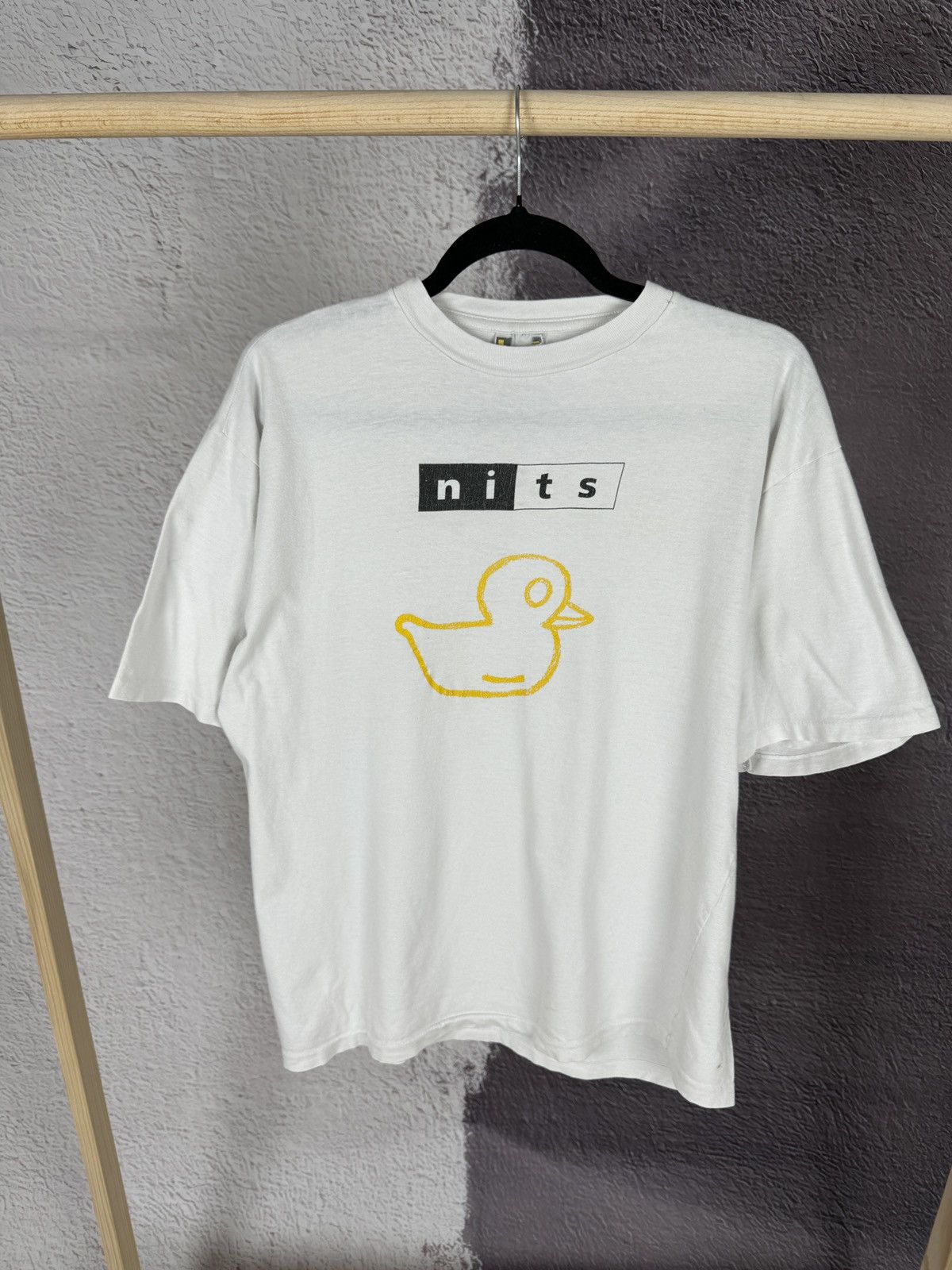 Band Tees × Vintage Vintage 80s 90s Nits Da Da Da song band tee shirt rare Size US L / EU 52-54 / 3 - 1 Thumbnail