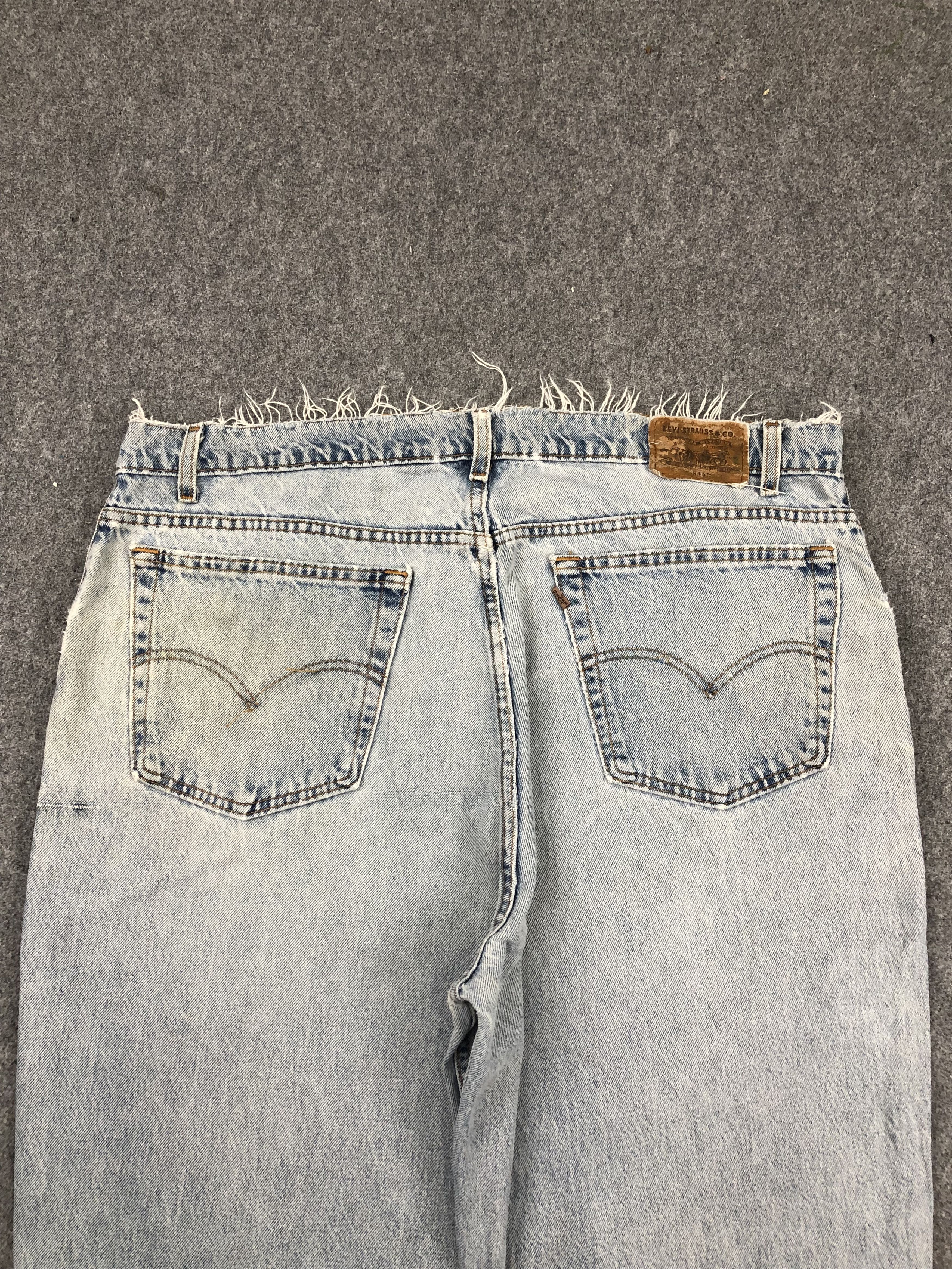 Levi's Vintage 90s Levis 545 Faded Blue Jeans DPP0221 Size US 41 - 4 Thumbnail