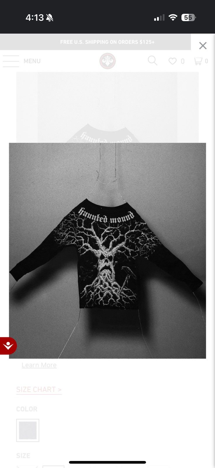 Affliction × Haunted Mound Affliction x Haunted Mound Harold Longsleeve Size US L / EU 52-54 / 3 - 1 Thumbnail