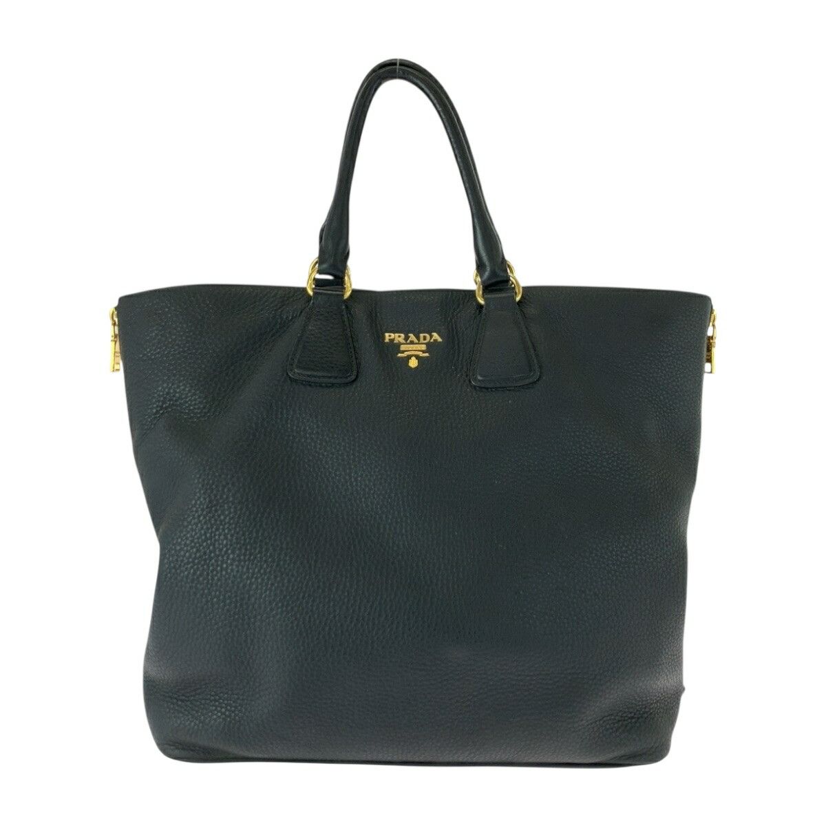 Prada Prada Prada Vitello Daino Leather Handbag Leather Tote Bag BN2419 DUTY FREE for USA Size ONE SIZE - 1 Thumbnail