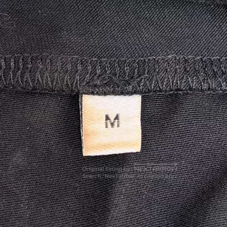 Loewe Loewe Black Logo Lettering Diamond Design Cotton Round Nec Size M / US 6-8 / IT 42-44 - 6 Thumbnail