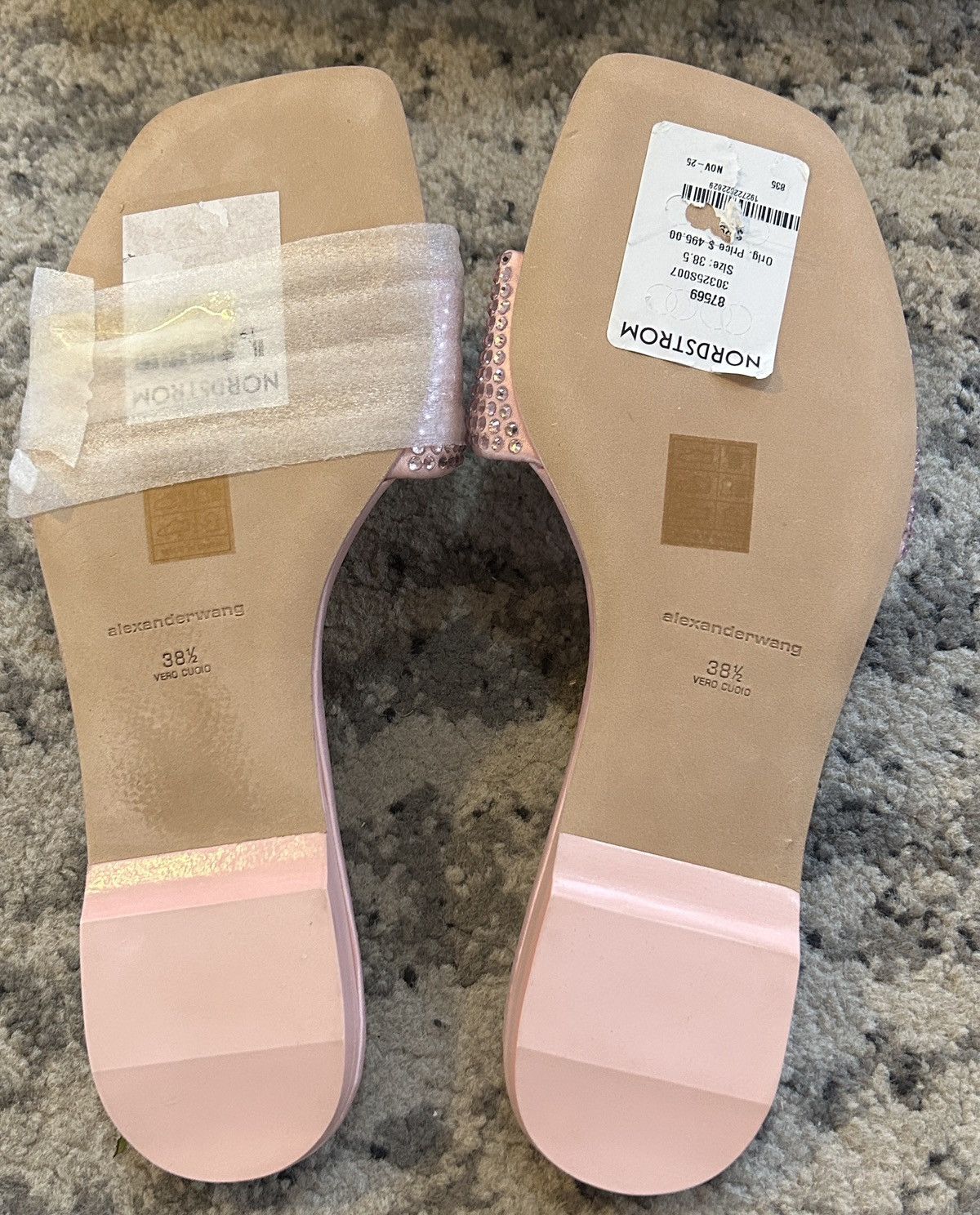 Alexander Wang Alexander Wang VY Crystal Embellished Slide Sandal Size US 8.5 / IT 38.5 - 8 Thumbnail