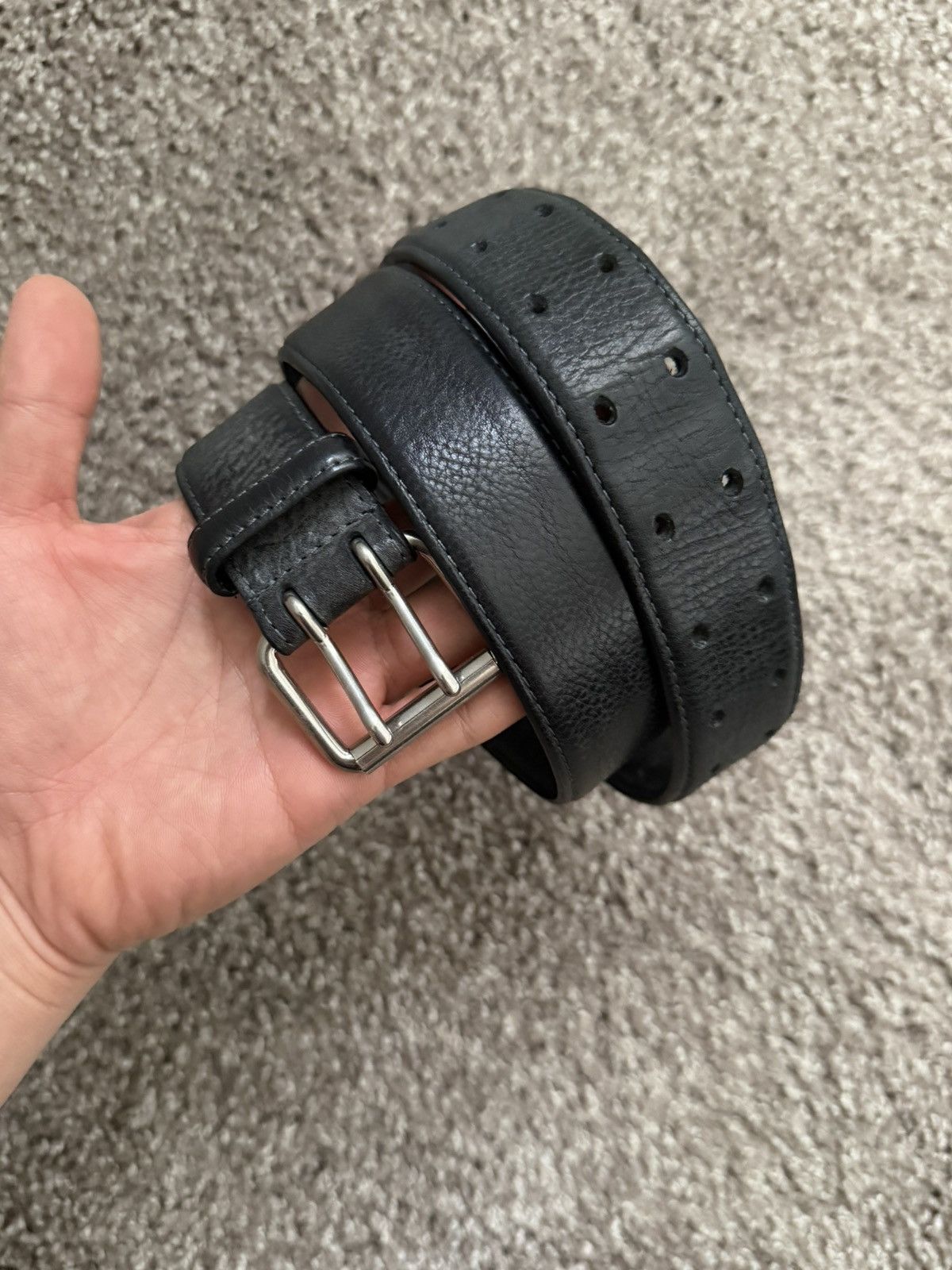 Vuja De Vuja De Tyler Classic Leather Belt | Grailed