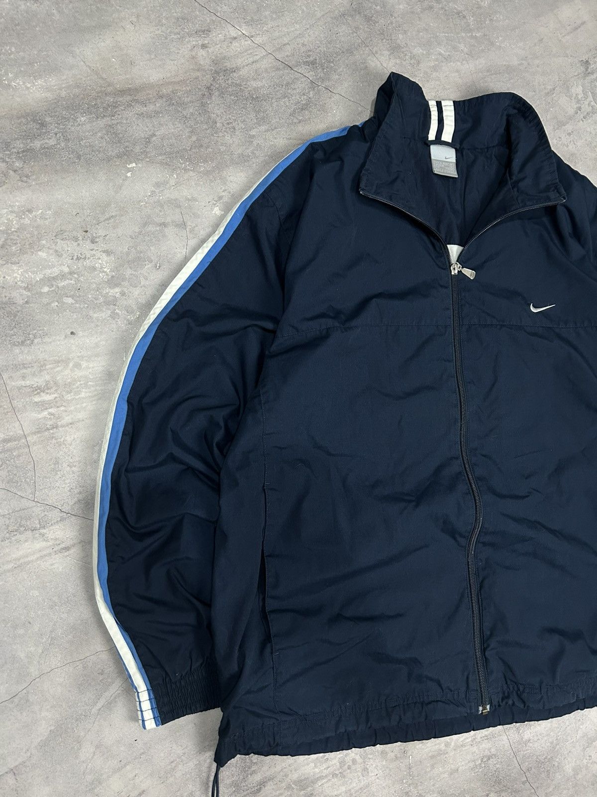 Nike Vintage Nike Nylon Track Zip Light Jacket TN Size US XL / EU 56 / 4 - 3 Thumbnail