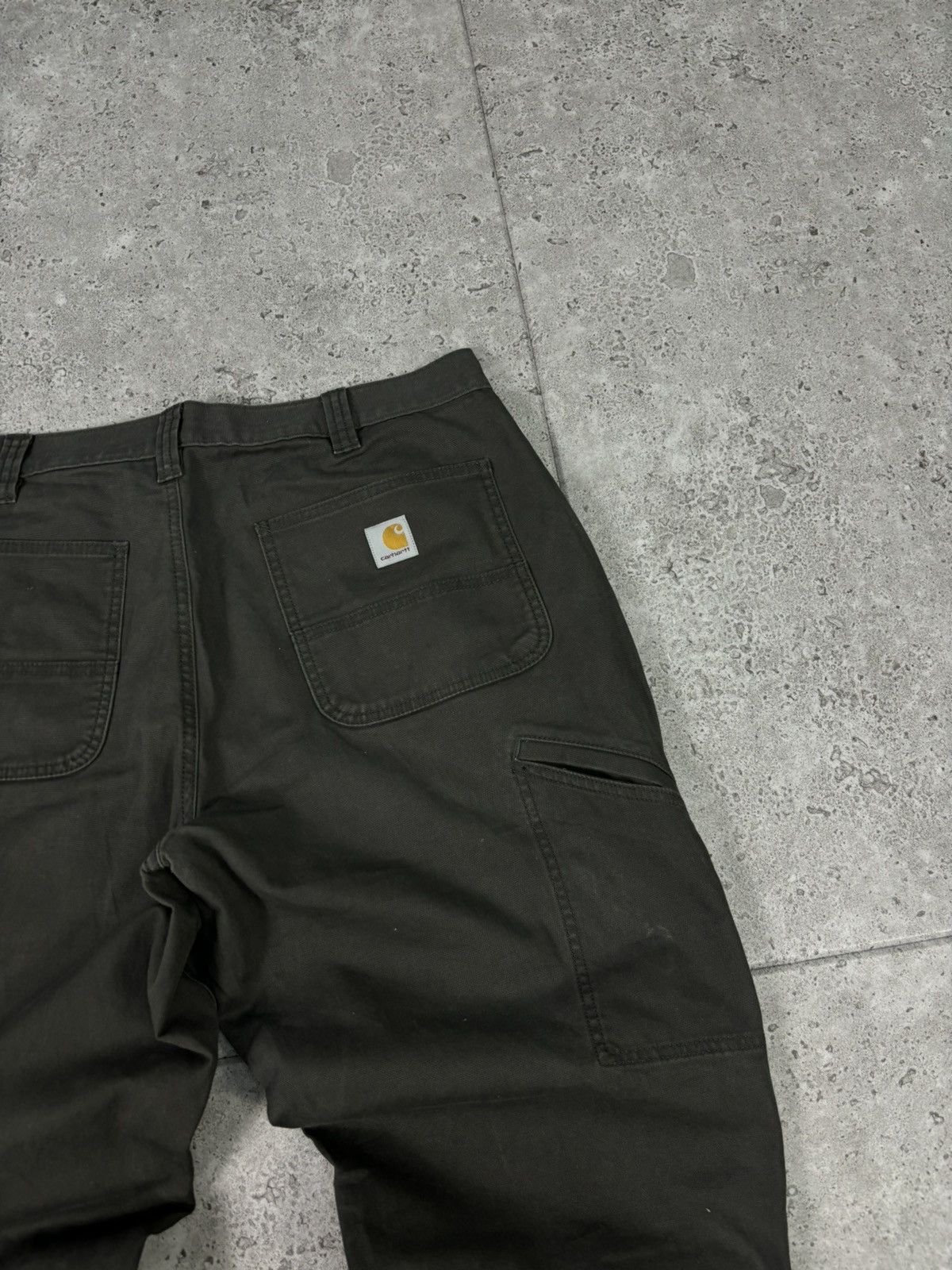 Carhartt × Vintage Crazy vintage y2k carhartt grey baggy denim pants japanese Size US 36 / EU 52 - 3 Thumbnail