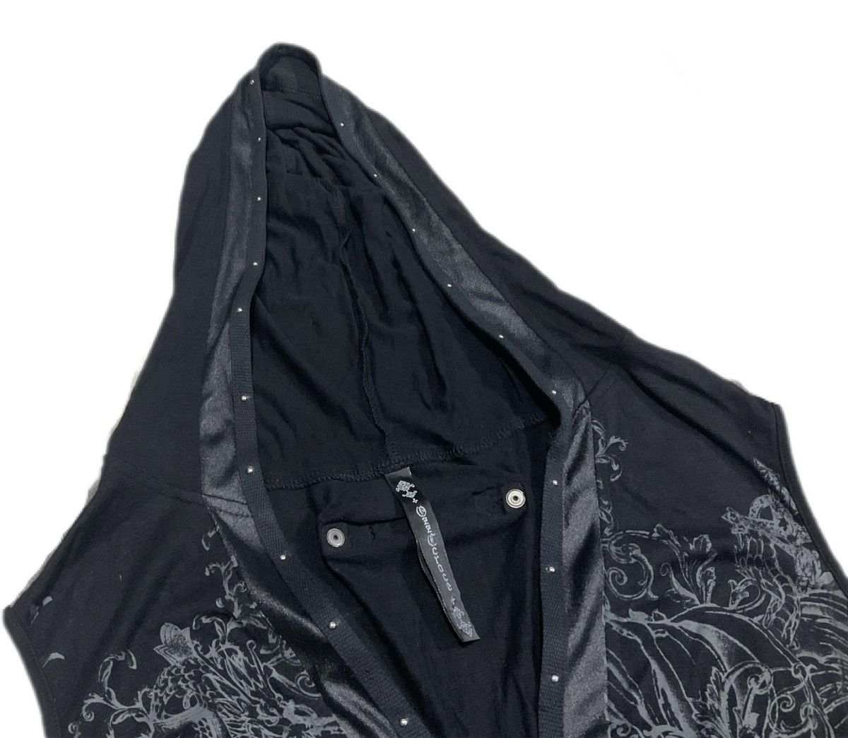 Hysteric Glamour Ozzhcroce Sleeveless Tribal Rivet Zipper Hoodie Size US M / EU 48-50 / 2 - 7 Thumbnail
