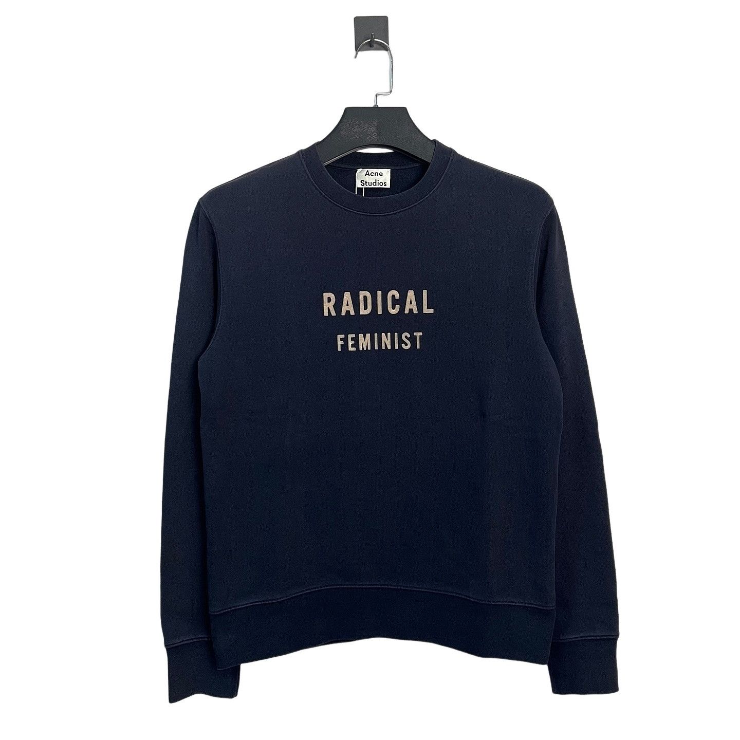 Acne Studios Acne Studios L.NYG.23 Spell Out Beta Flock Oversized