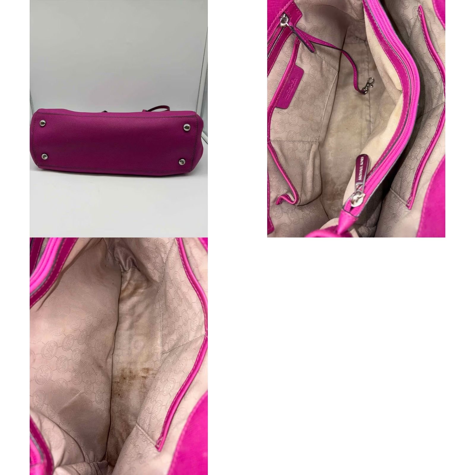 Vintage MICHAEL Michael Kors Pink Shoulder Bag Pre-Owned Shoulder Bag Womens Size ONE SIZE - 9 Thumbnail