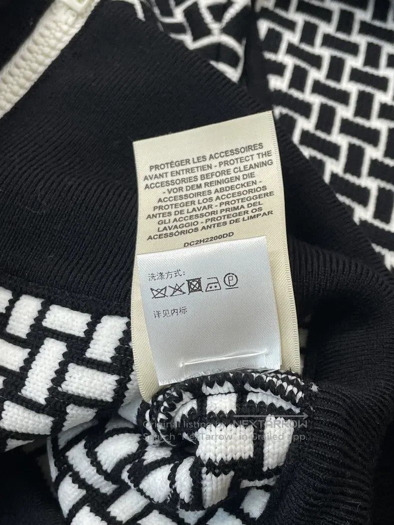 Hermes Hermes Black and White Lapel Jacket Size XS / US 0-2 / IT 36-38 - 6 Thumbnail