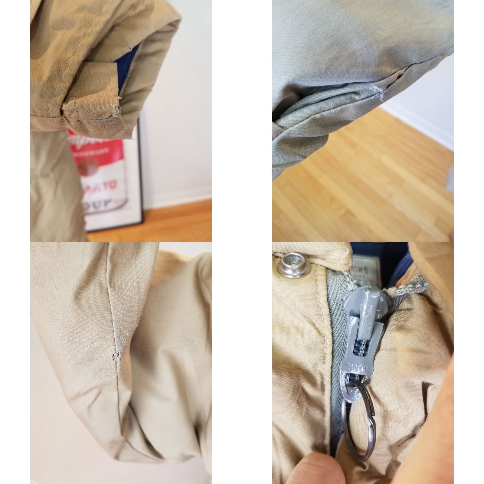 The North Face VINTAGE The North Face BEIGE DOWN JACKET MEN M 80's PUFFER TAG BROWN SIZE MEDIUM Size US M / EU 48-50 / 2 - 8 Thumbnail