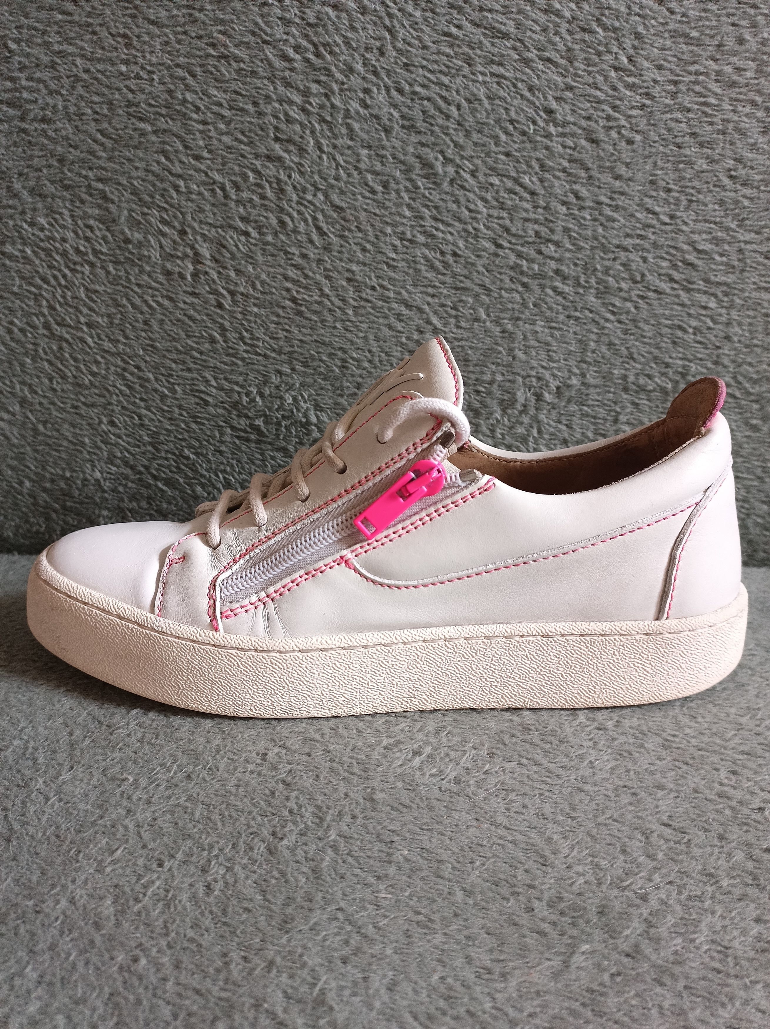 Giuseppe Zanotti Giuseppe Zanotti Gail Contrasting Sneakers Leather Size 39.5 Size US 9.5 / IT 39.5 - 7 Thumbnail