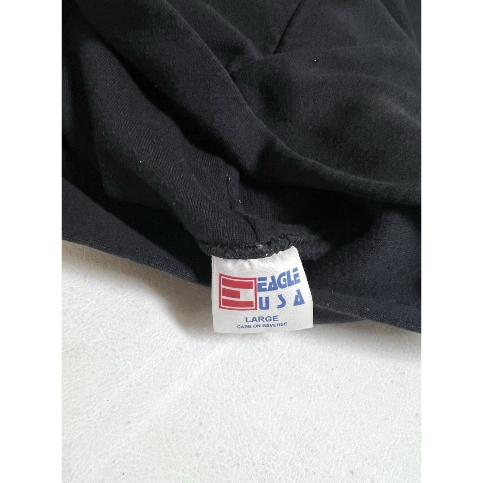 Vintage VINTAGE Eagle USA Hoodie L Black Hooded Unisex Adults Football USA Sweatshirt Size US L / EU 52-54 / 3 - 4 Thumbnail