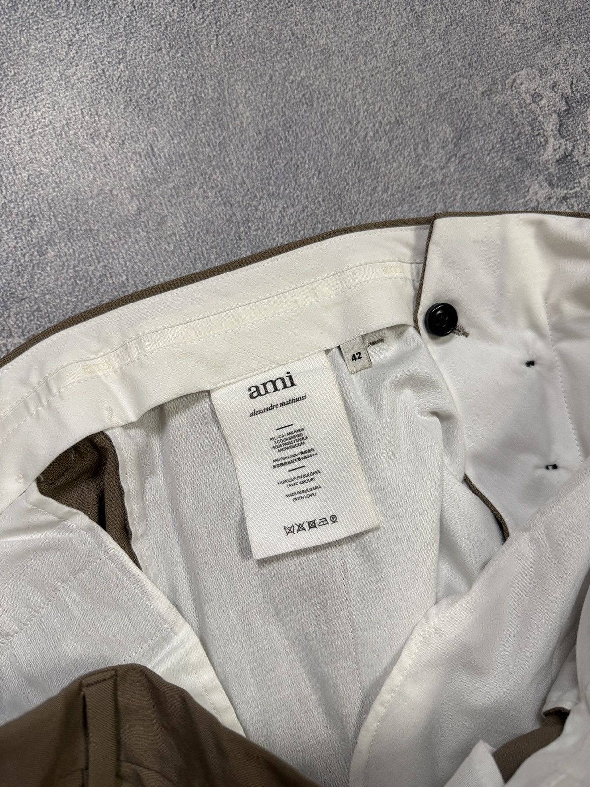 AMI Vintage AMI Pants luxury Size US 34 / EU 50 - 8 Thumbnail