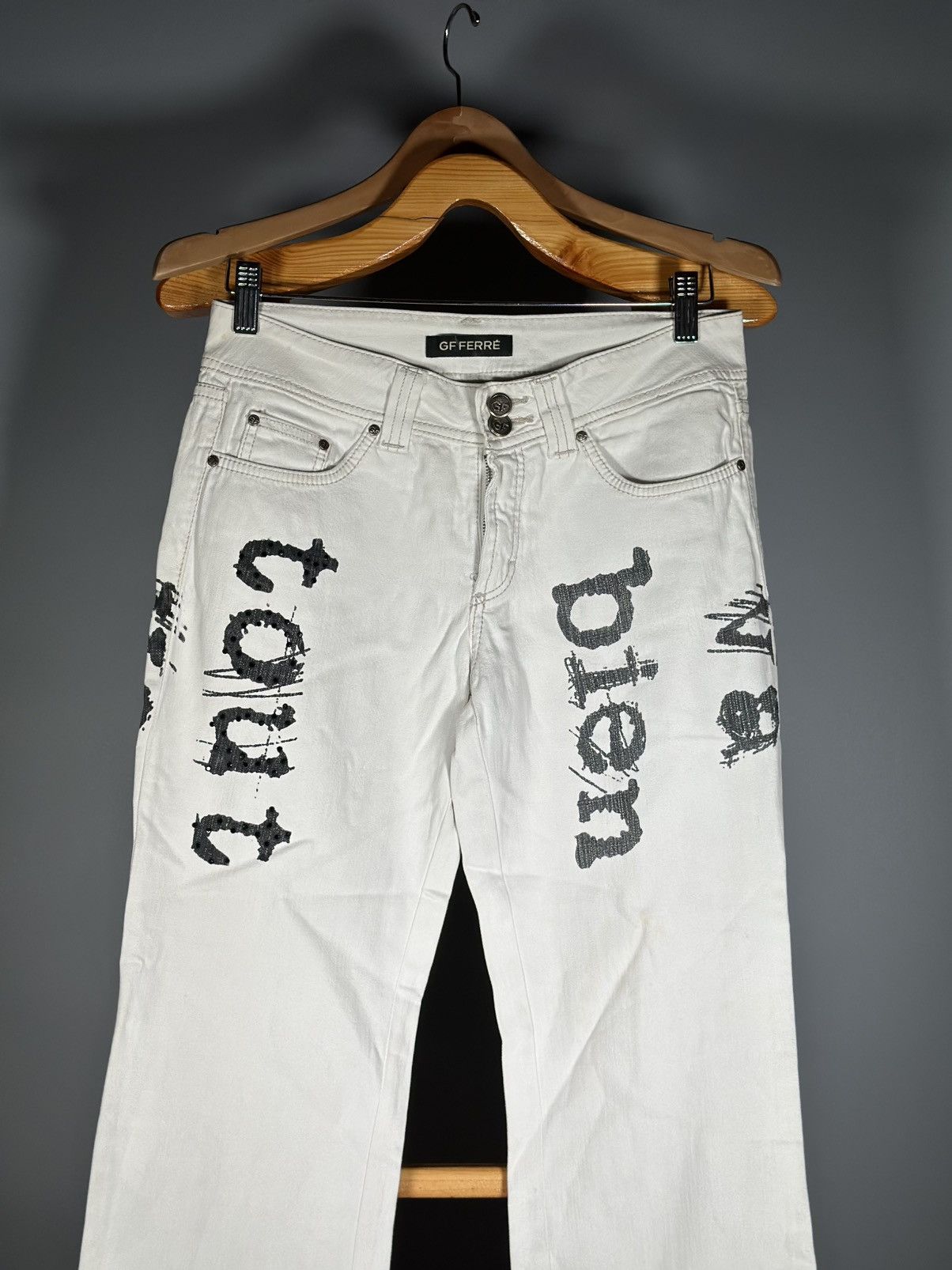 Gianfranco Ferre Gianfranco Ferre denim Jeans 🔥 vntg rare 90s Size 28" / US 6 / IT 42 - 7 Thumbnail