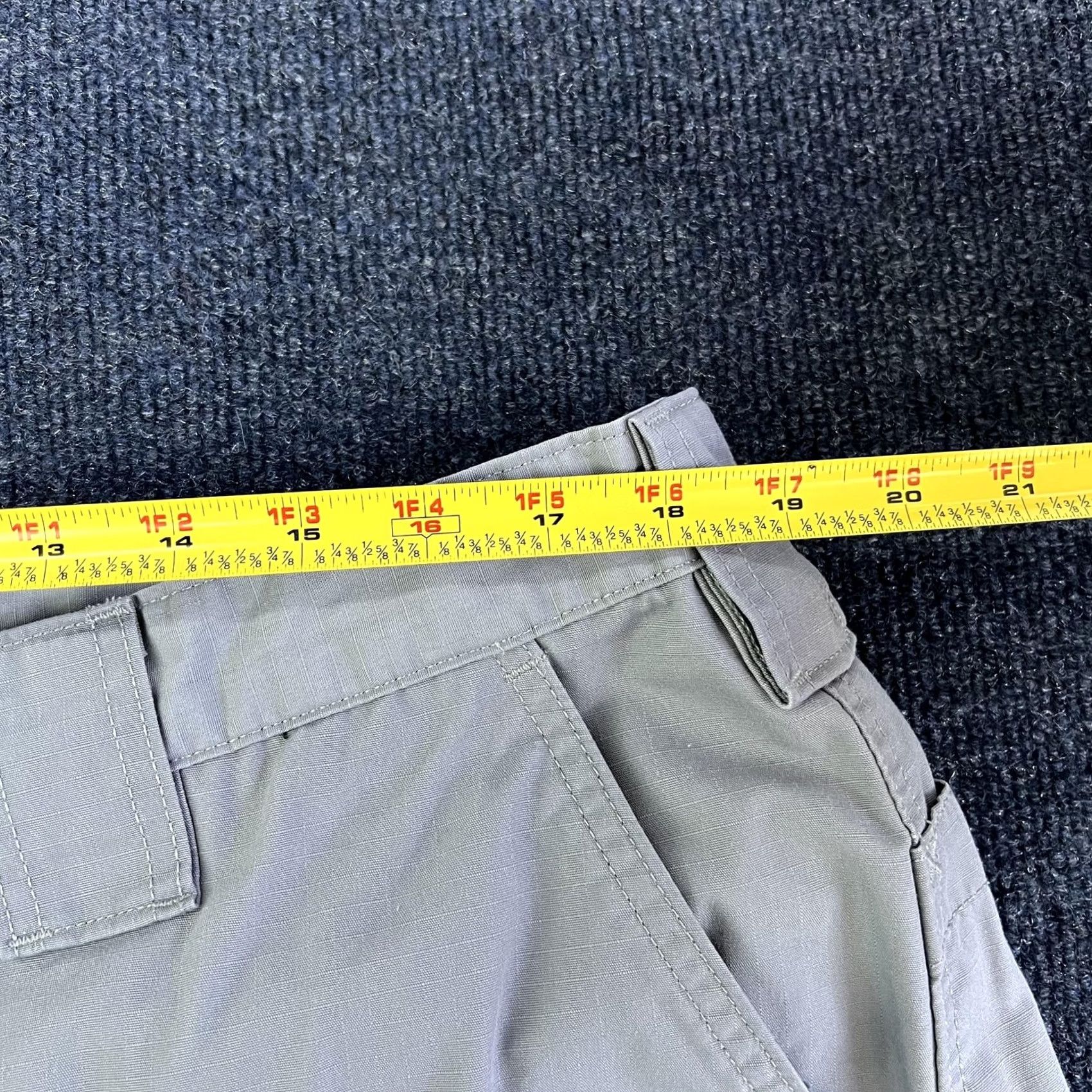 Propper VINTAGE: Propper Pants Womens 20 Gray Tactical Cargo Utility Ripstop Elastic Waist Size 42" / US 20 - 6 Thumbnail