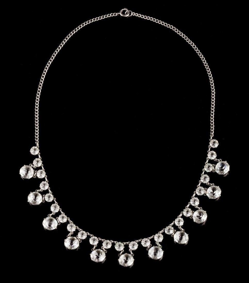 Designer Art Deco Paste Dangle Necklace Size ONE SIZE - 1 Thumbnail