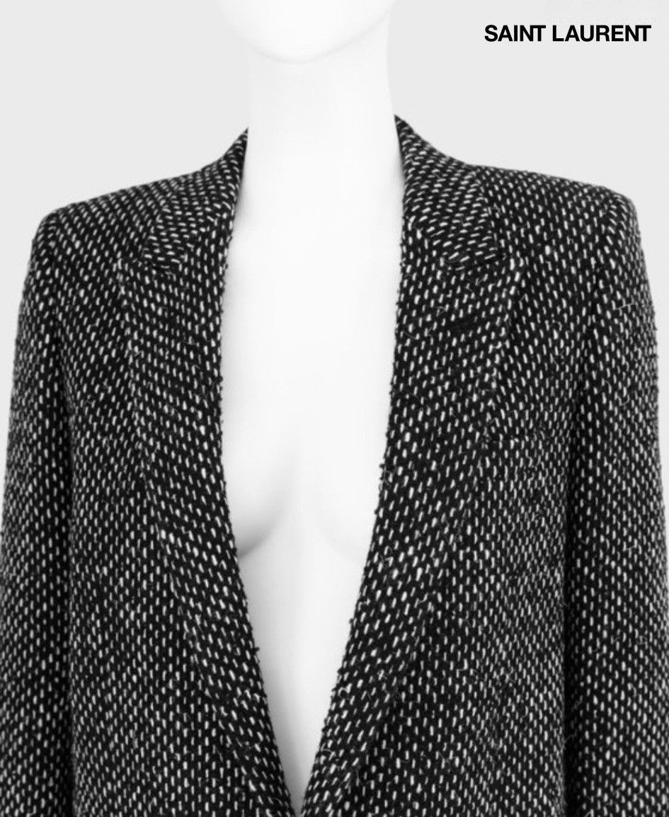Hedi Slimane × Saint Laurent Paris Hedi Slimane Runway Saint Laurent Blazer - F/W14 Size S / US 4 / IT 40 - 3 Thumbnail